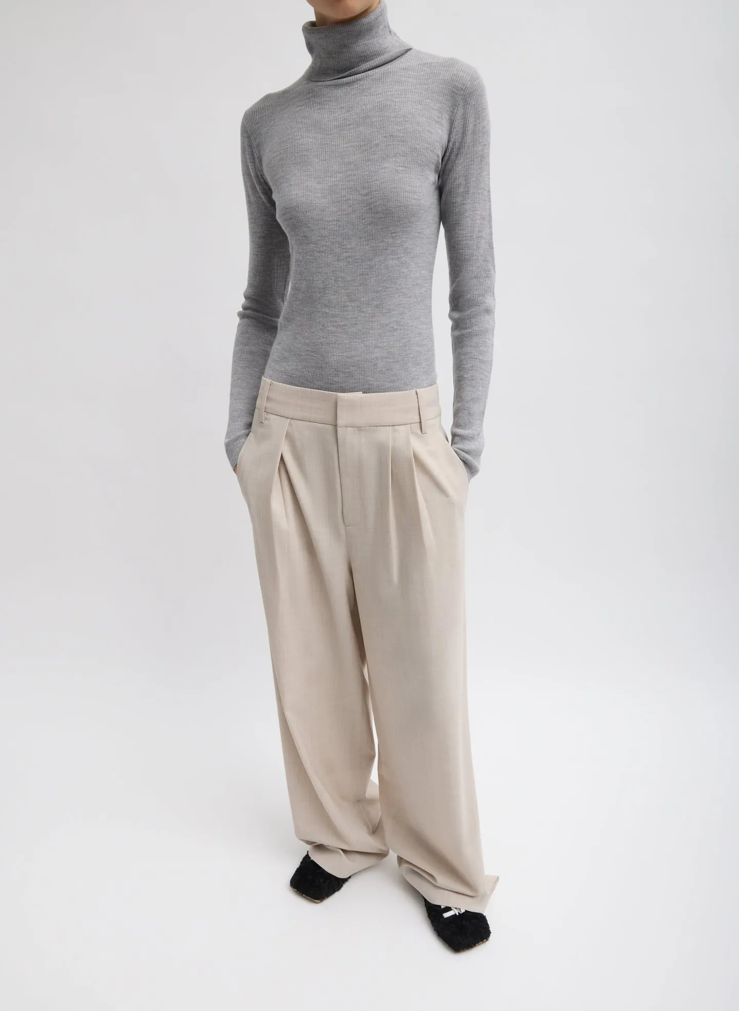 Tropical Wool Stella Pant sold by Tibi