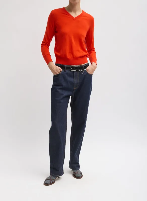 Selvage Denim 5 Pocket Alec Jean sold by Tibi