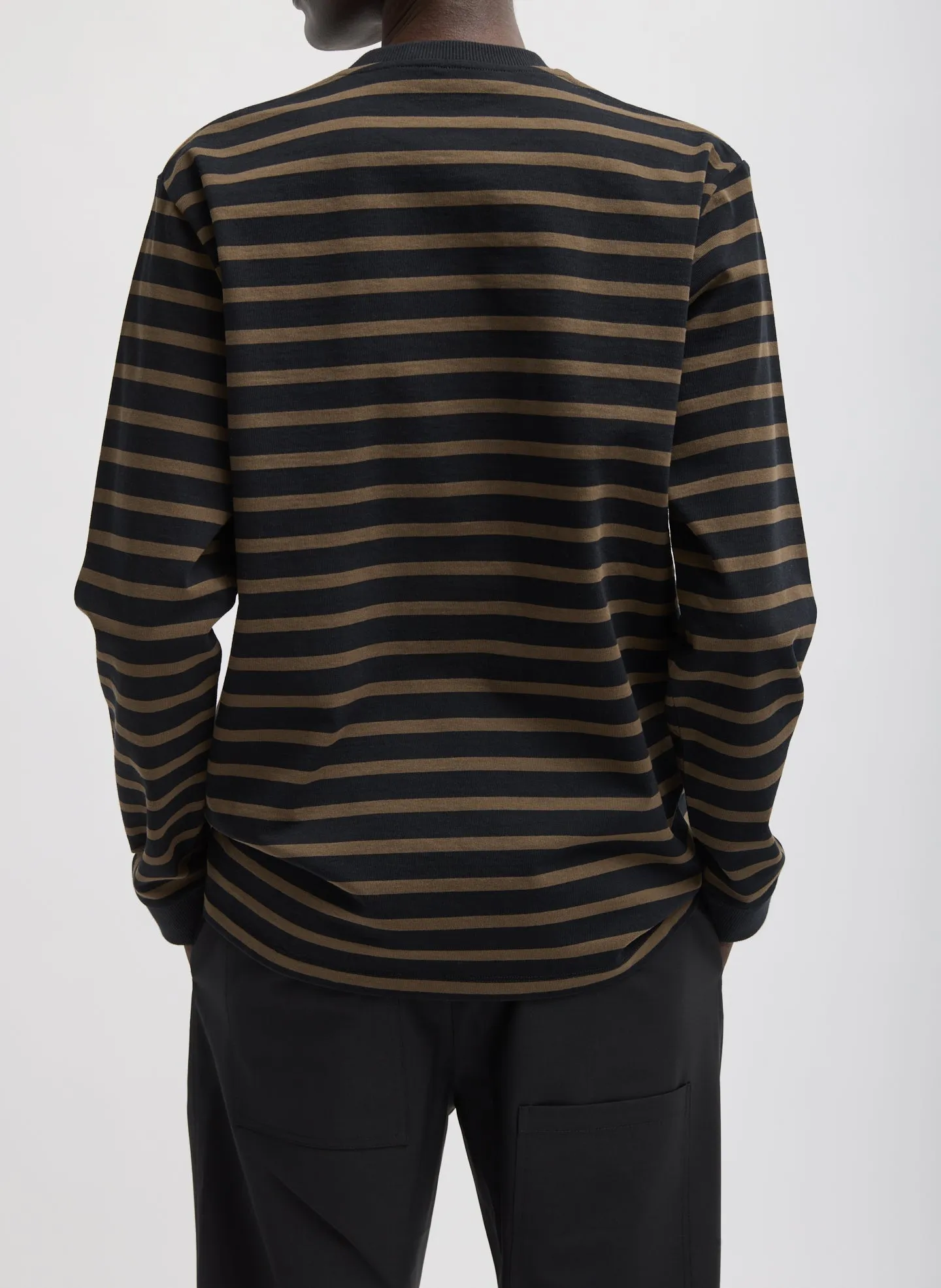 Striped Perfect Unisex Long Sleeve T-Shirt sold by Tibi product image thumbnail 3