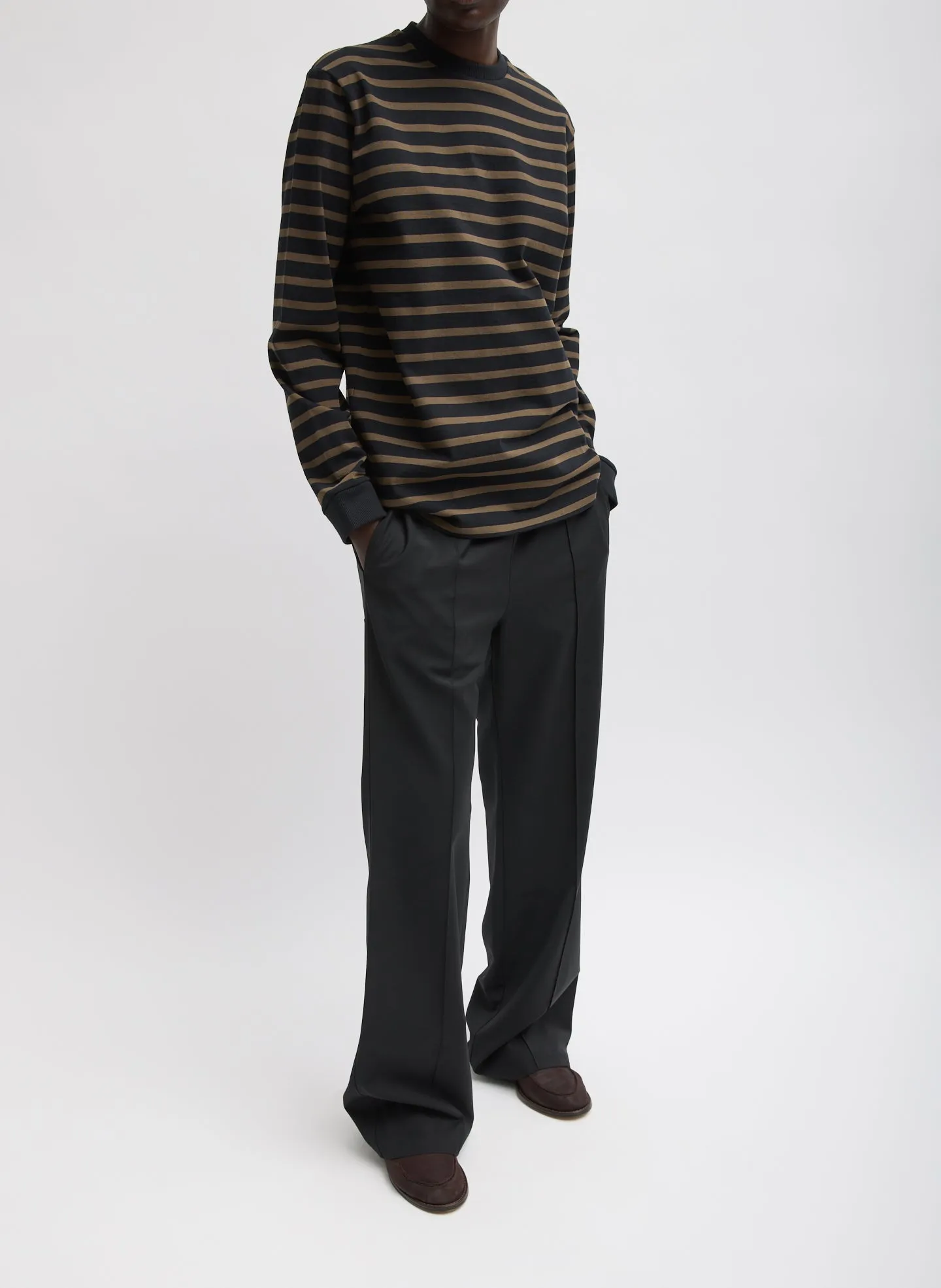 Striped Perfect Unisex Long Sleeve T-Shirt sold by Tibi product image thumbnail 4