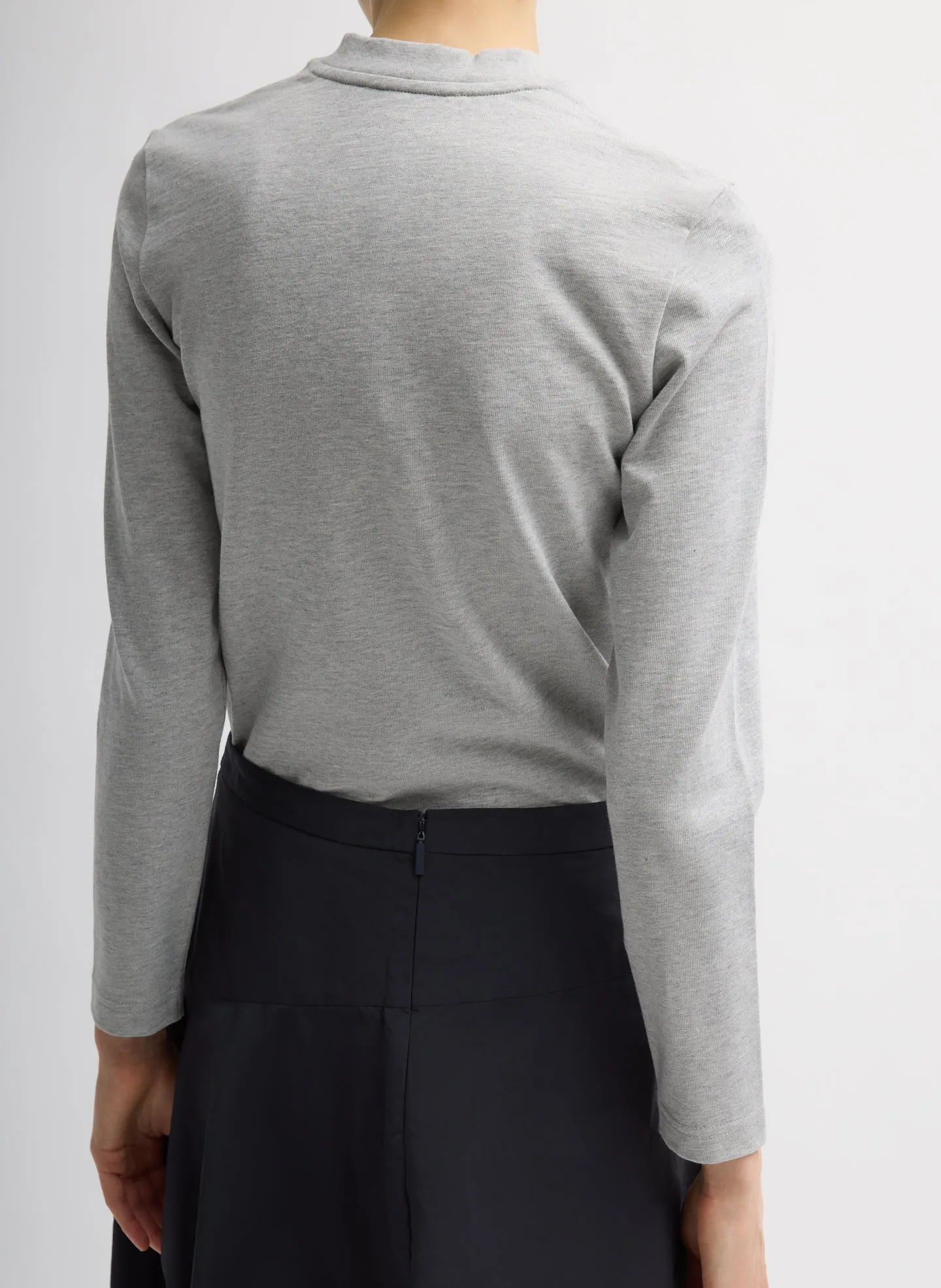 Perfect T-Shirt Shrunken V-Neck sold by Tibi product image thumbnail 2