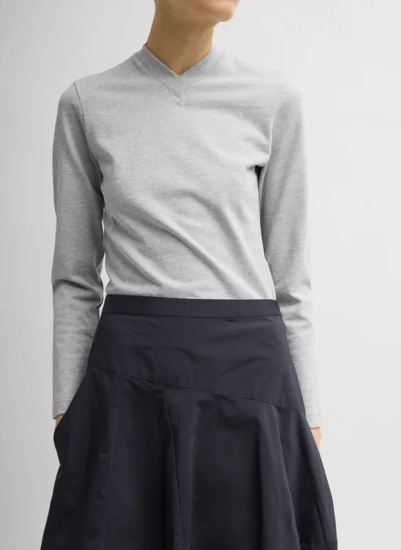 Perfect T-Shirt Shrunken V-Neck sold by Tibi