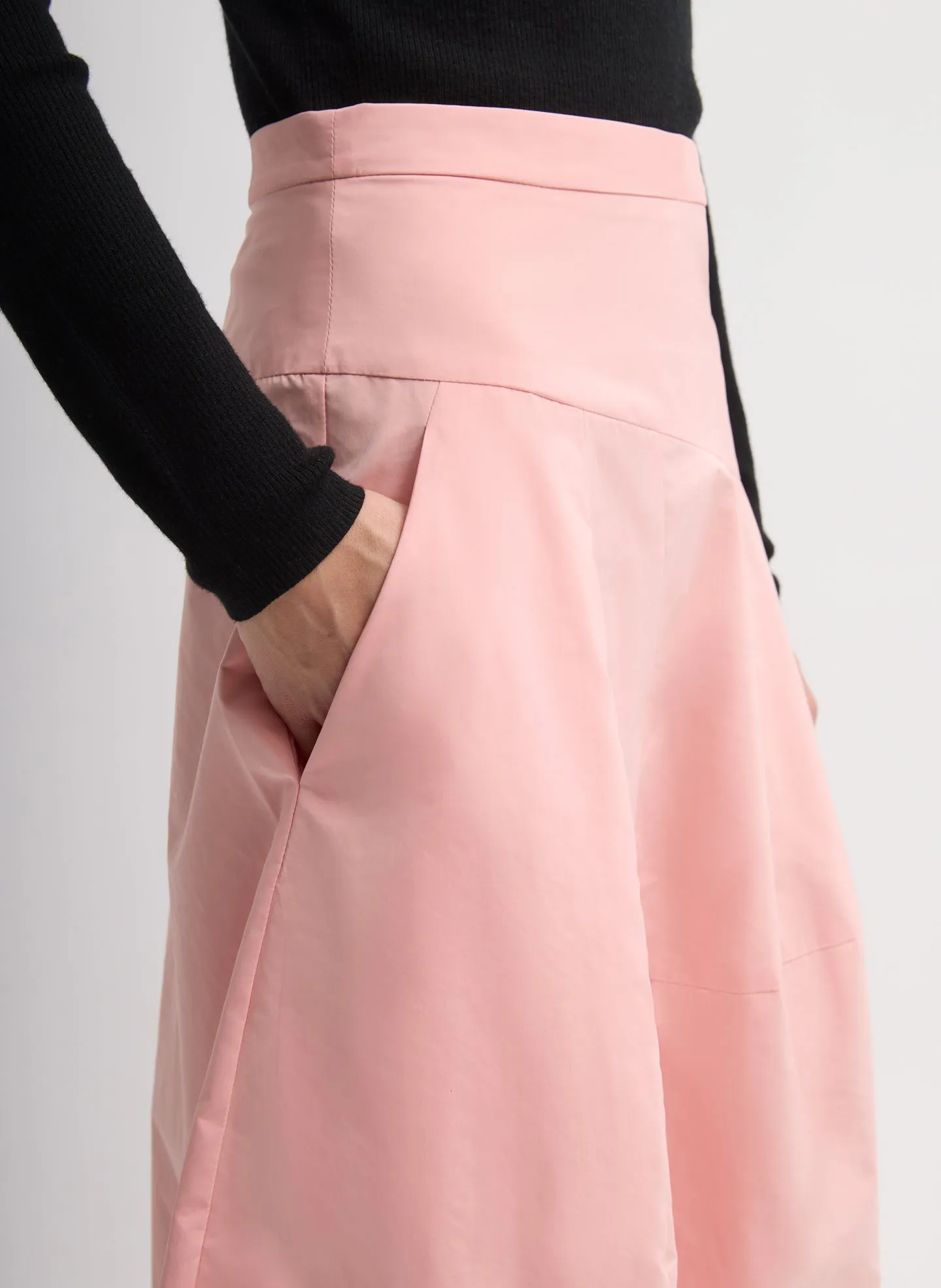 Nylon Asymmetrical Balloon Skirt sold by Tibi product image thumbnail 5