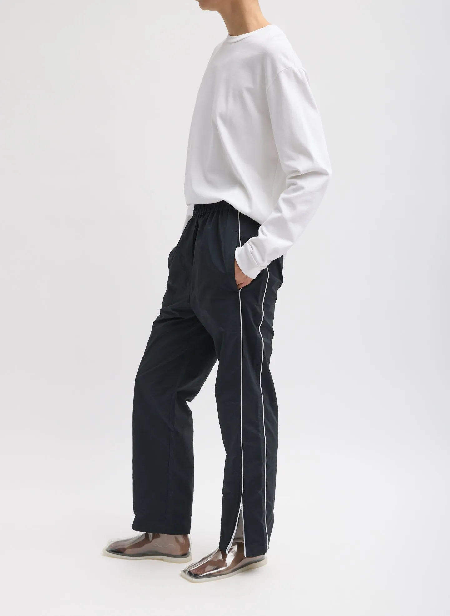 Nylon Piped Jogger sold by Tibi product image thumbnail 2