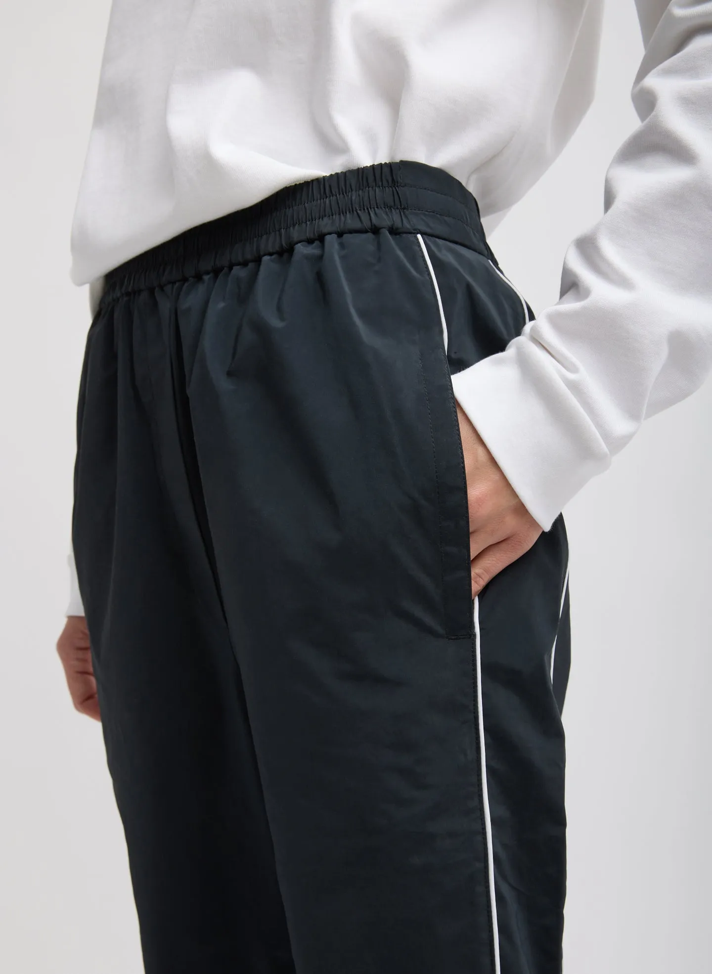Nylon Piped Jogger sold by Tibi product image thumbnail 4