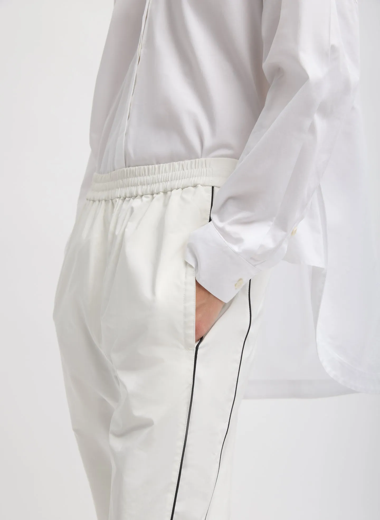 Nylon Piped Jogger sold by Tibi product image thumbnail 5