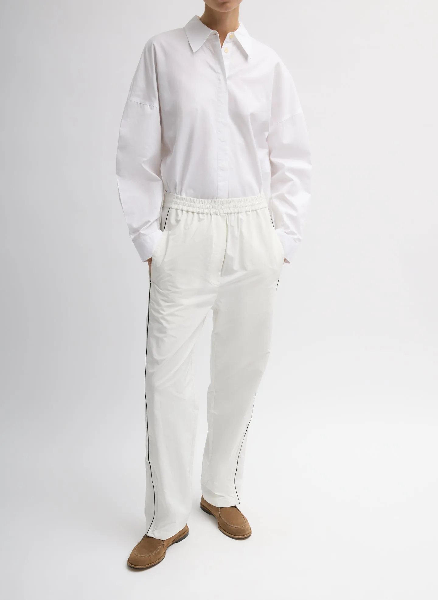 Nylon Piped Jogger sold by Tibi