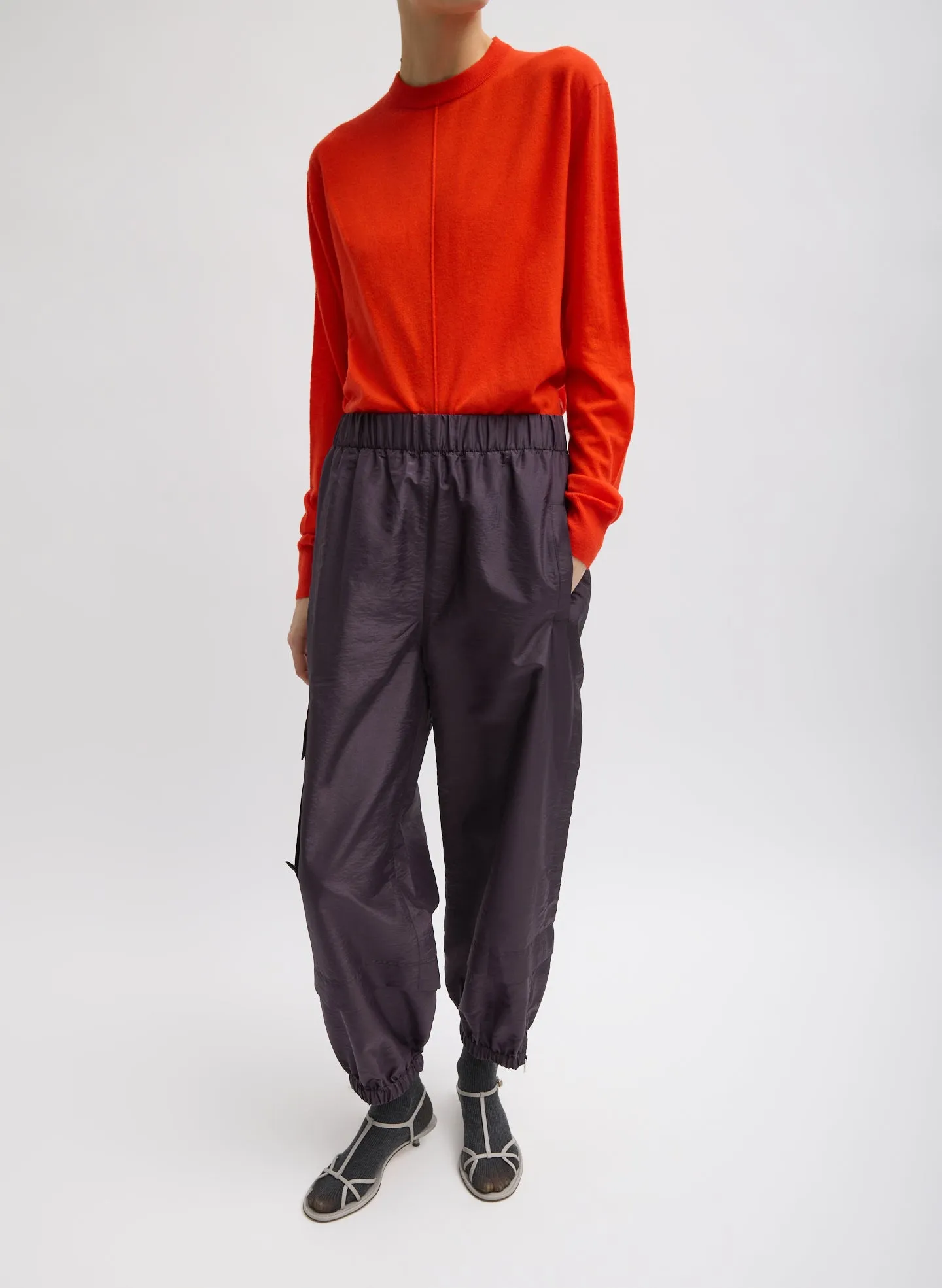 Crispy Nylon Wilt Pull On Jogger sold by Tibi