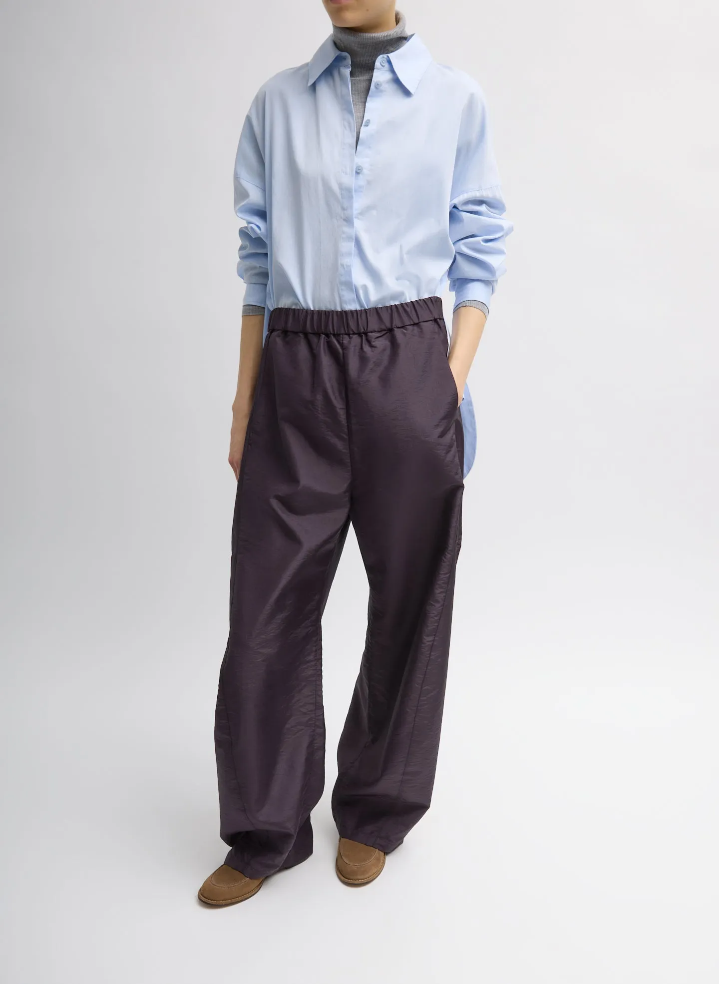 Crispy Nylon Winslow Pant sold by Tibi