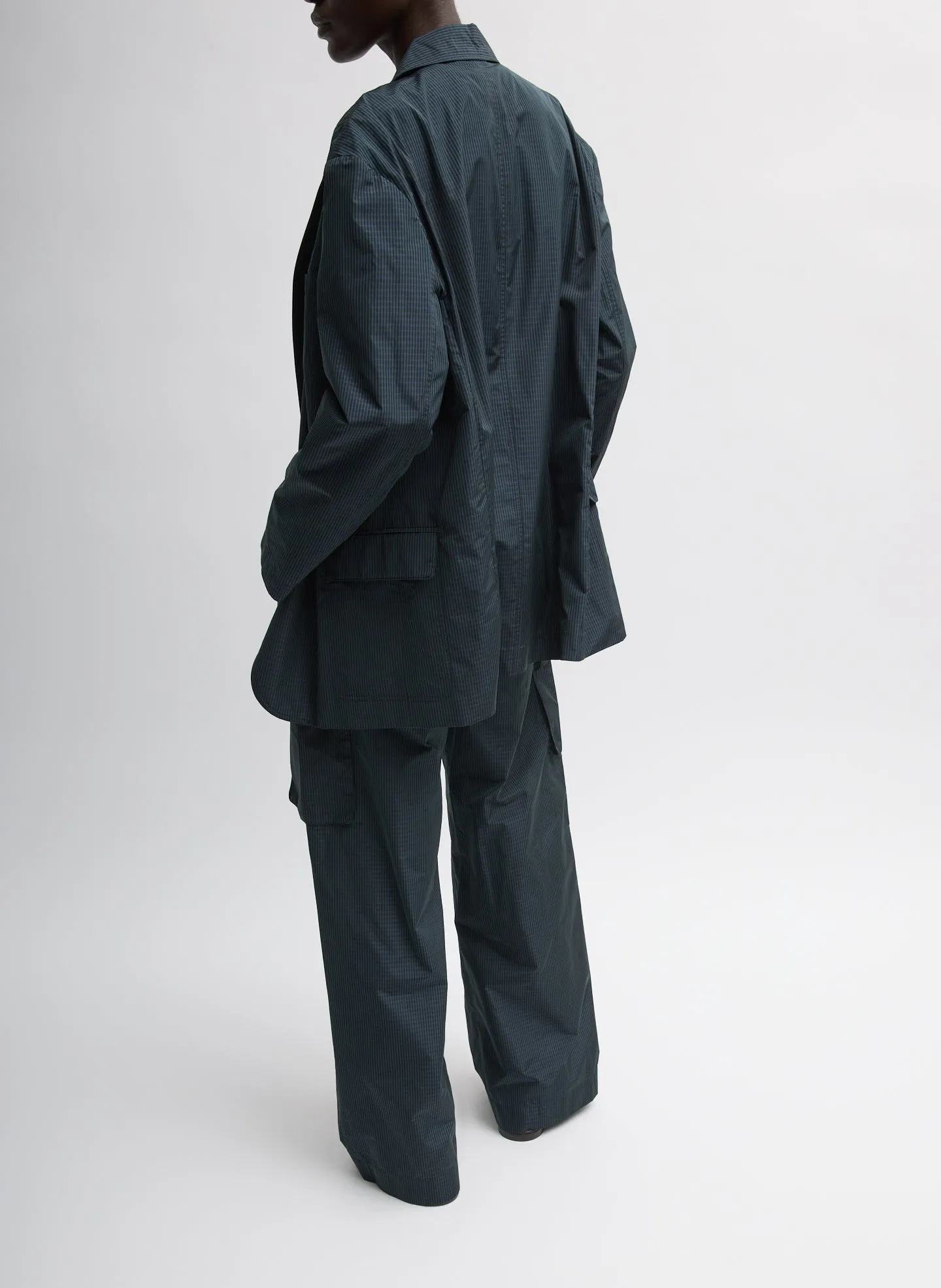 Menswear Nylon Liam Blazer sold by Tibi product image thumbnail 3