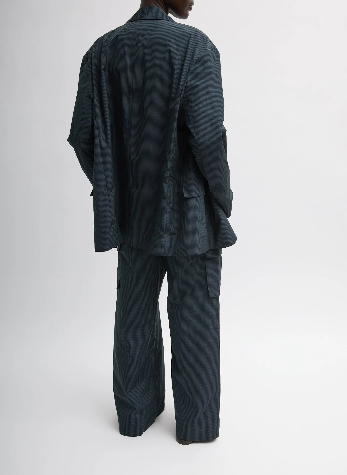 Menswear Nylon Liam Blazer sold by Tibi product image thumbnail 4