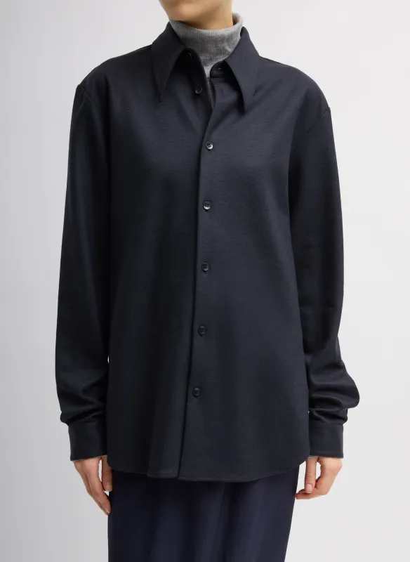 Double Knit Classic Men's Shirt made by Tibi