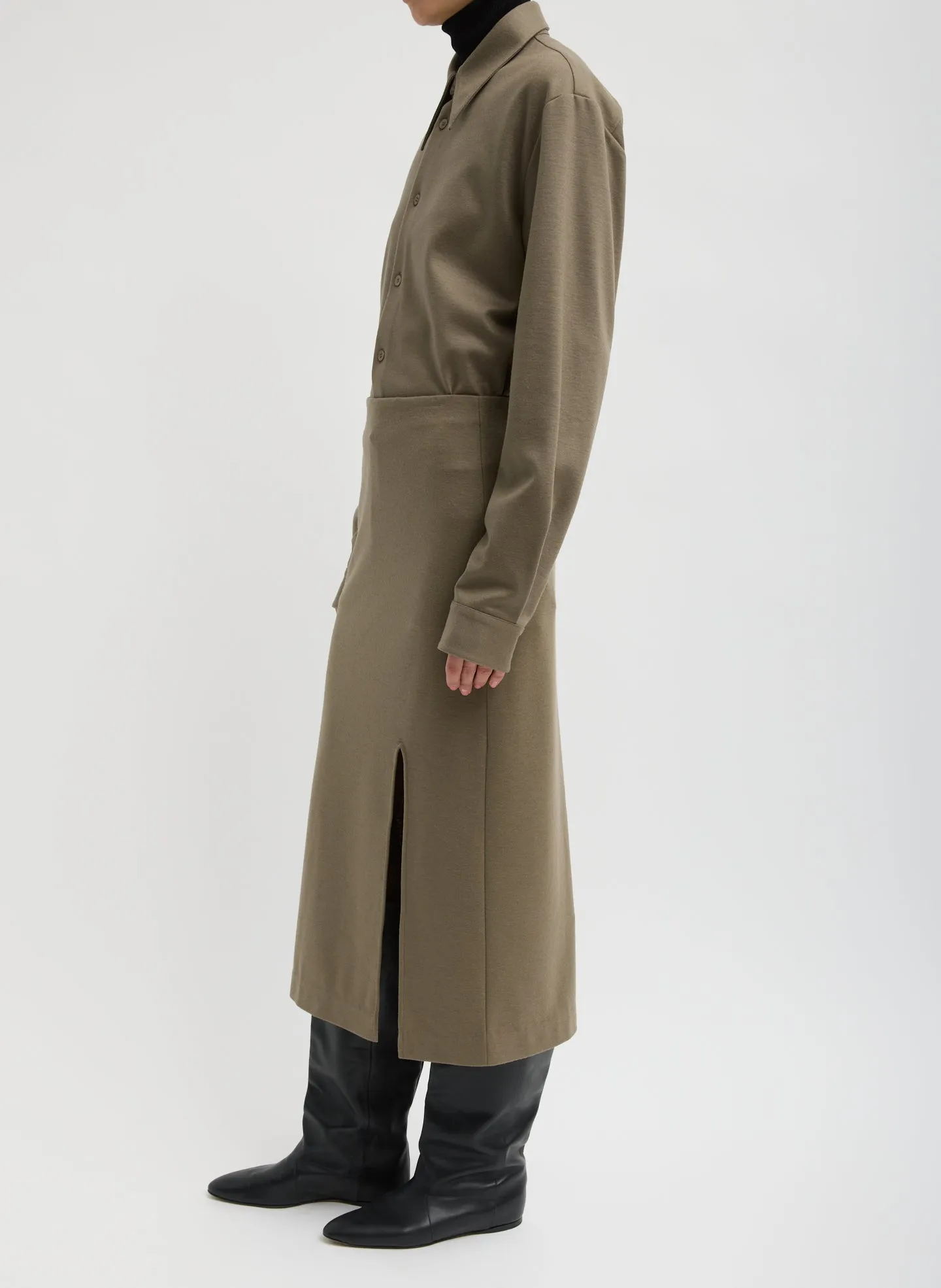 Double Knit Midi Pencil Skirt sold by Tibi product image thumbnail 3