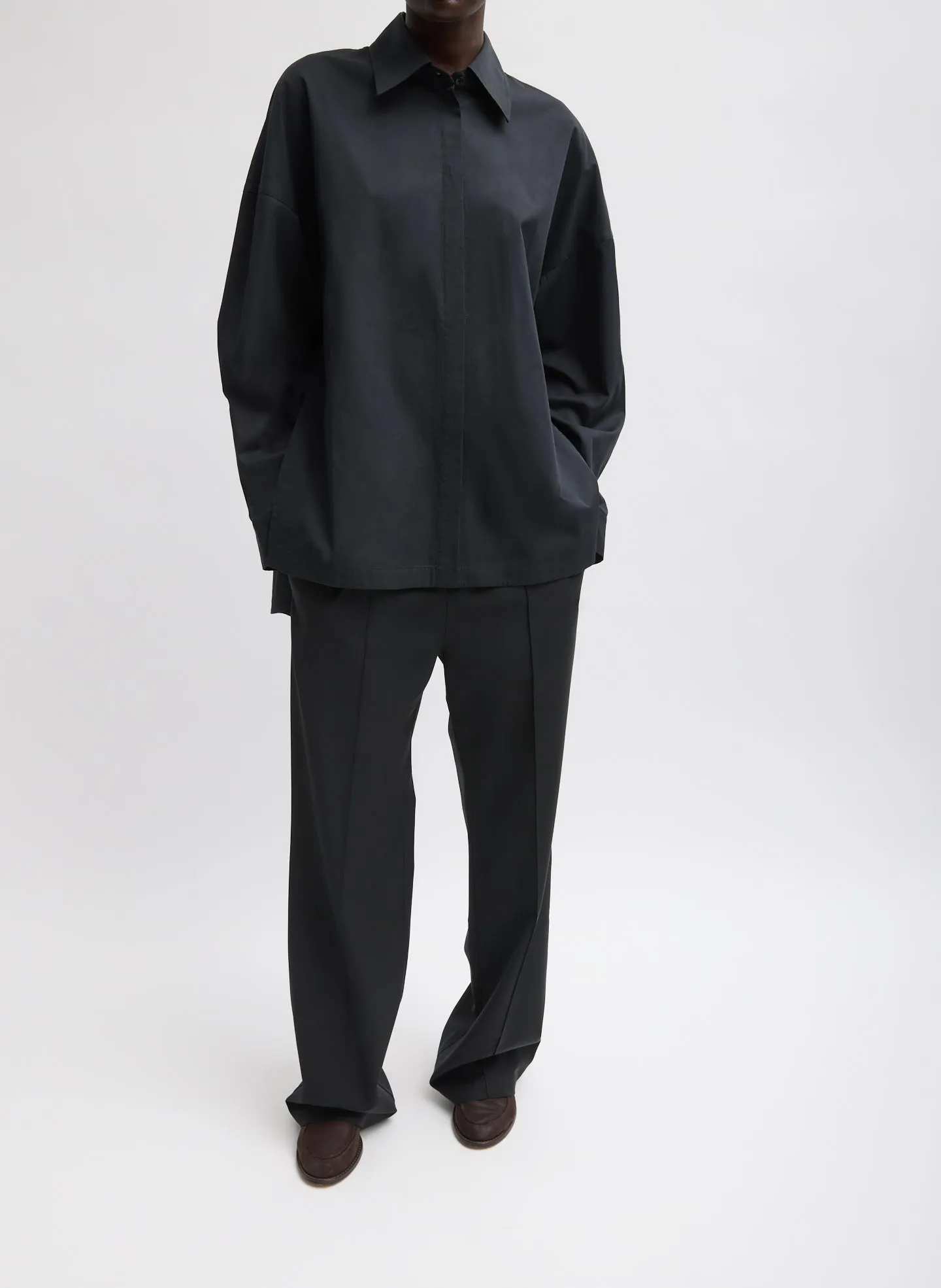 Gabe Oversized Shirt sold by Tibi product image thumbnail 2