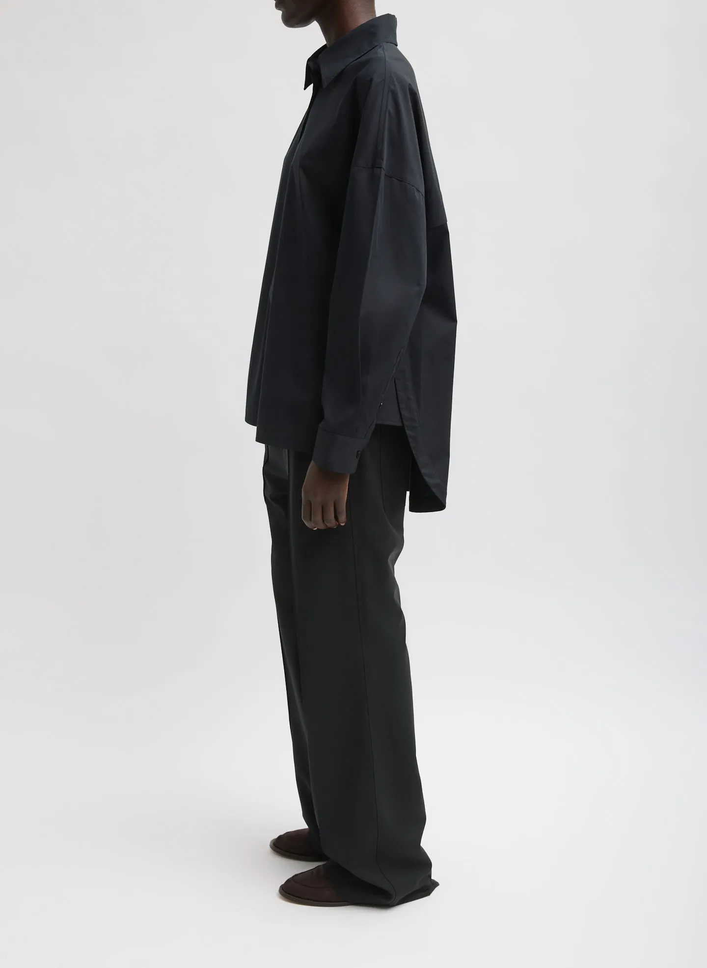 Gabe Oversized Shirt sold by Tibi product image thumbnail 3