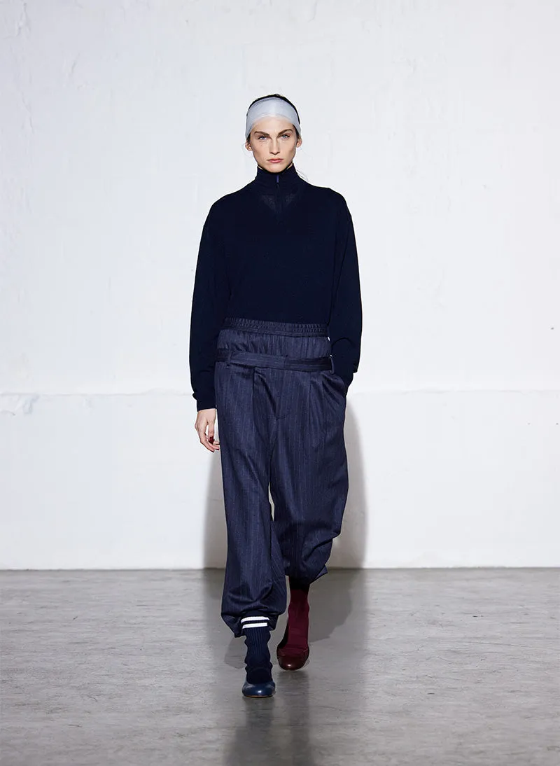 Washable Cashmere Easy V-Neck Sweater sold by Tibi product image thumbnail 2