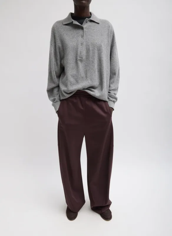 Washable Cashmere Easy Polo Sweater sold by Tibi