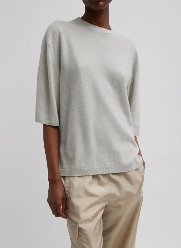 Washable Cashmere Oversized Easy T-Shirt sold by Tibi