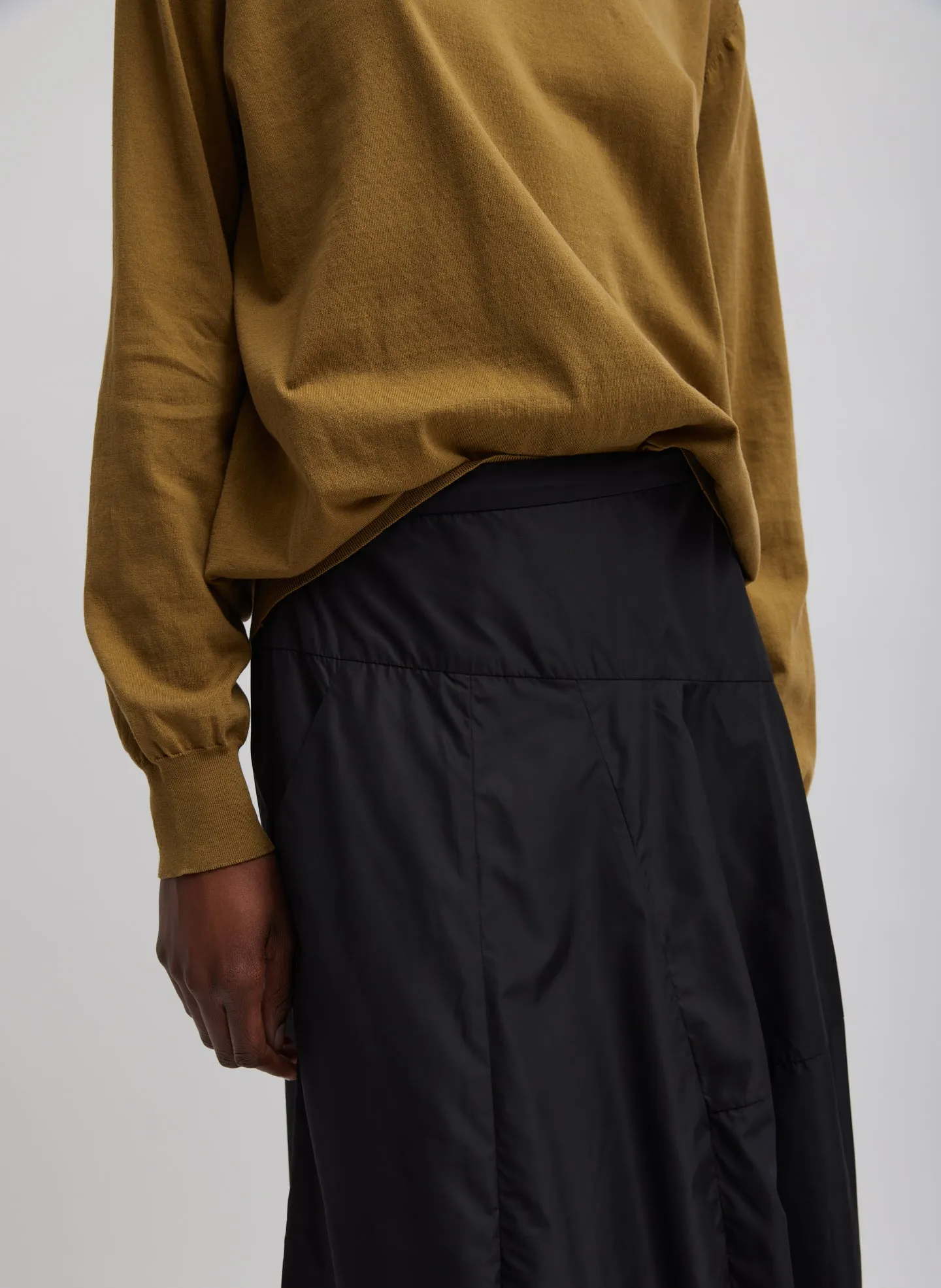 Nylon Asymmetrical Balloon Skirt sold by Tibi product image thumbnail 3