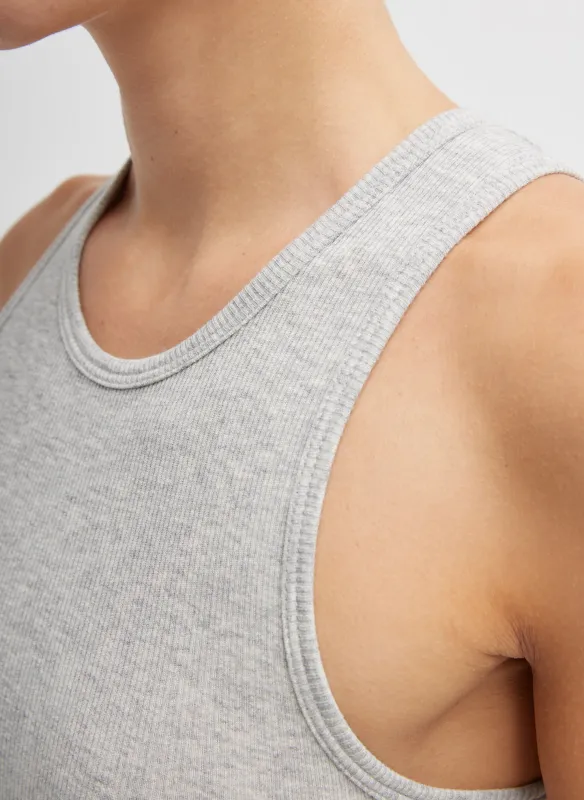 Circular Fine Rib T-Shirt Tank sold by Tibi