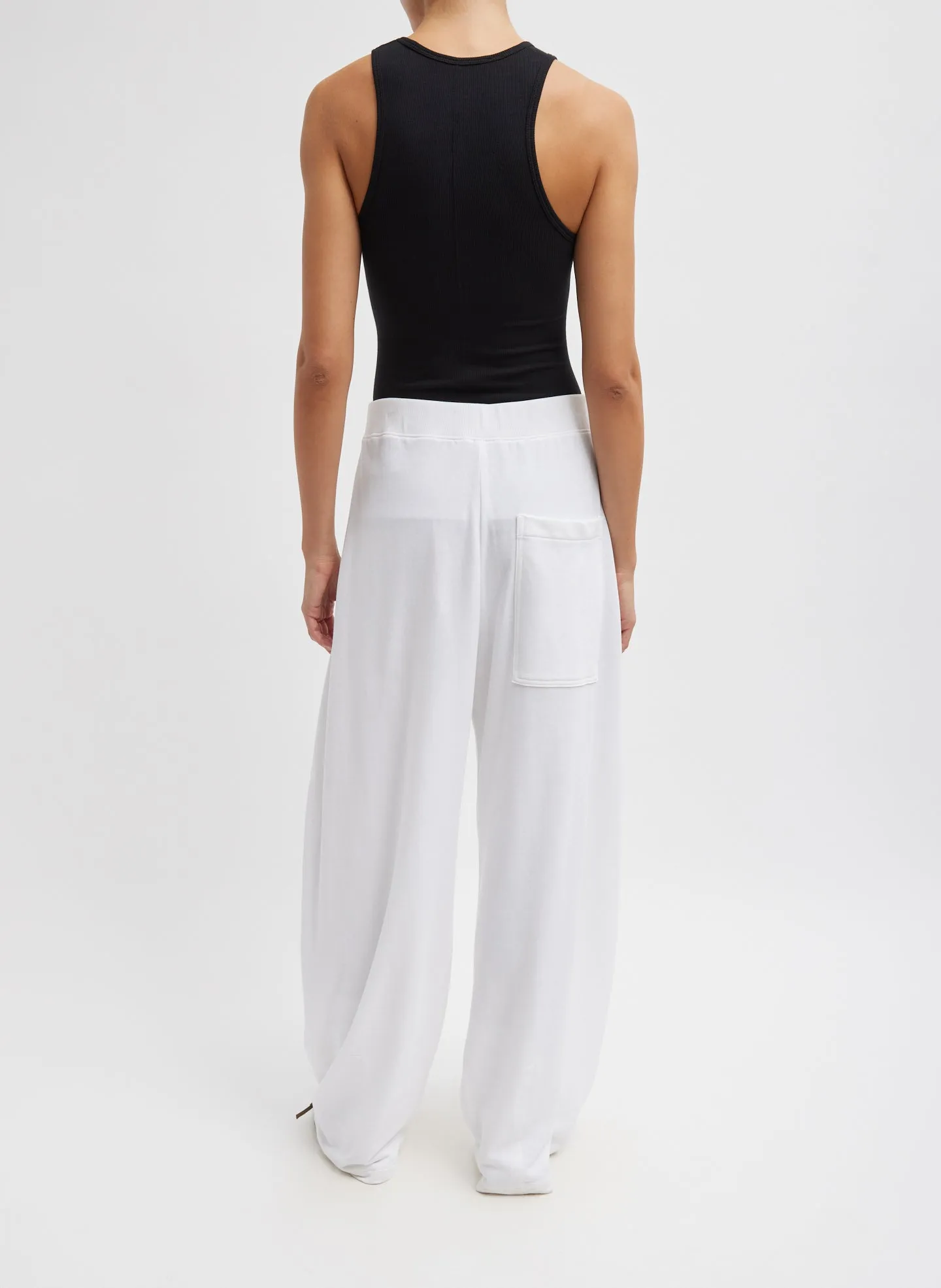 Circular Fine Rib T-Shirt Tank sold by Tibi product image thumbnail 4
