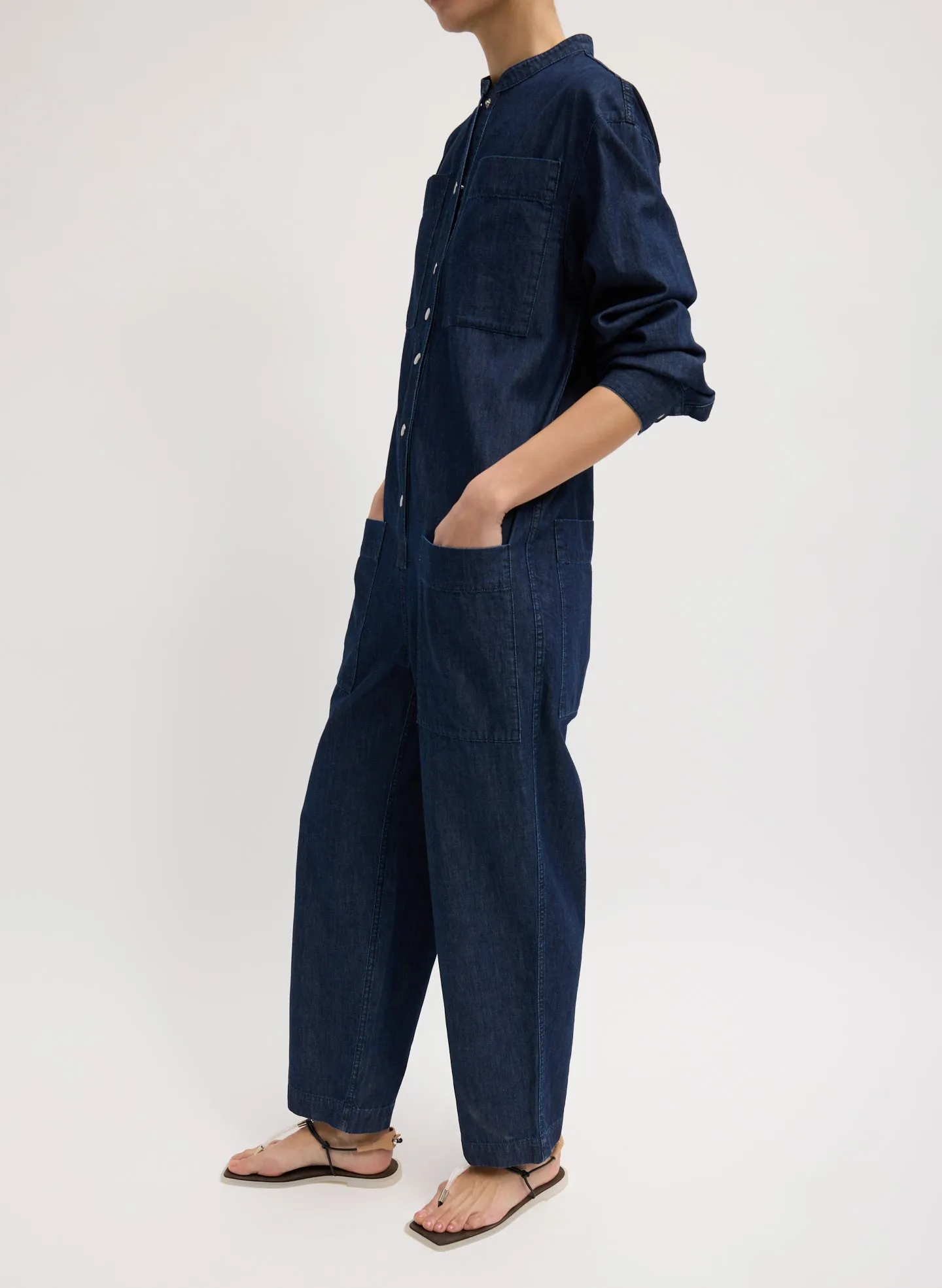 Summer Denim Jumpsuit sold by Tibi product image thumbnail 5