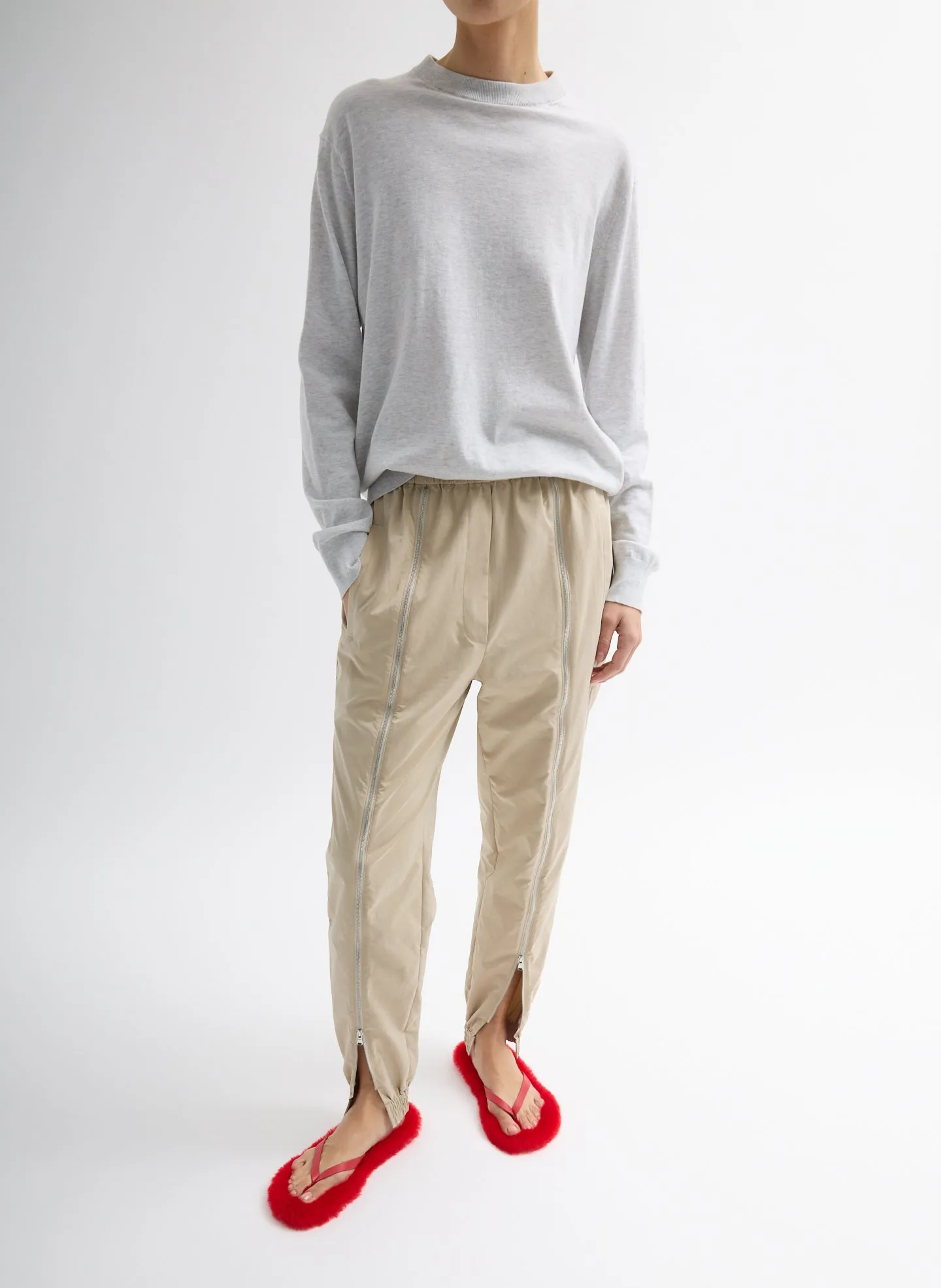 Nylon Zipper Jogger sold by Tibi