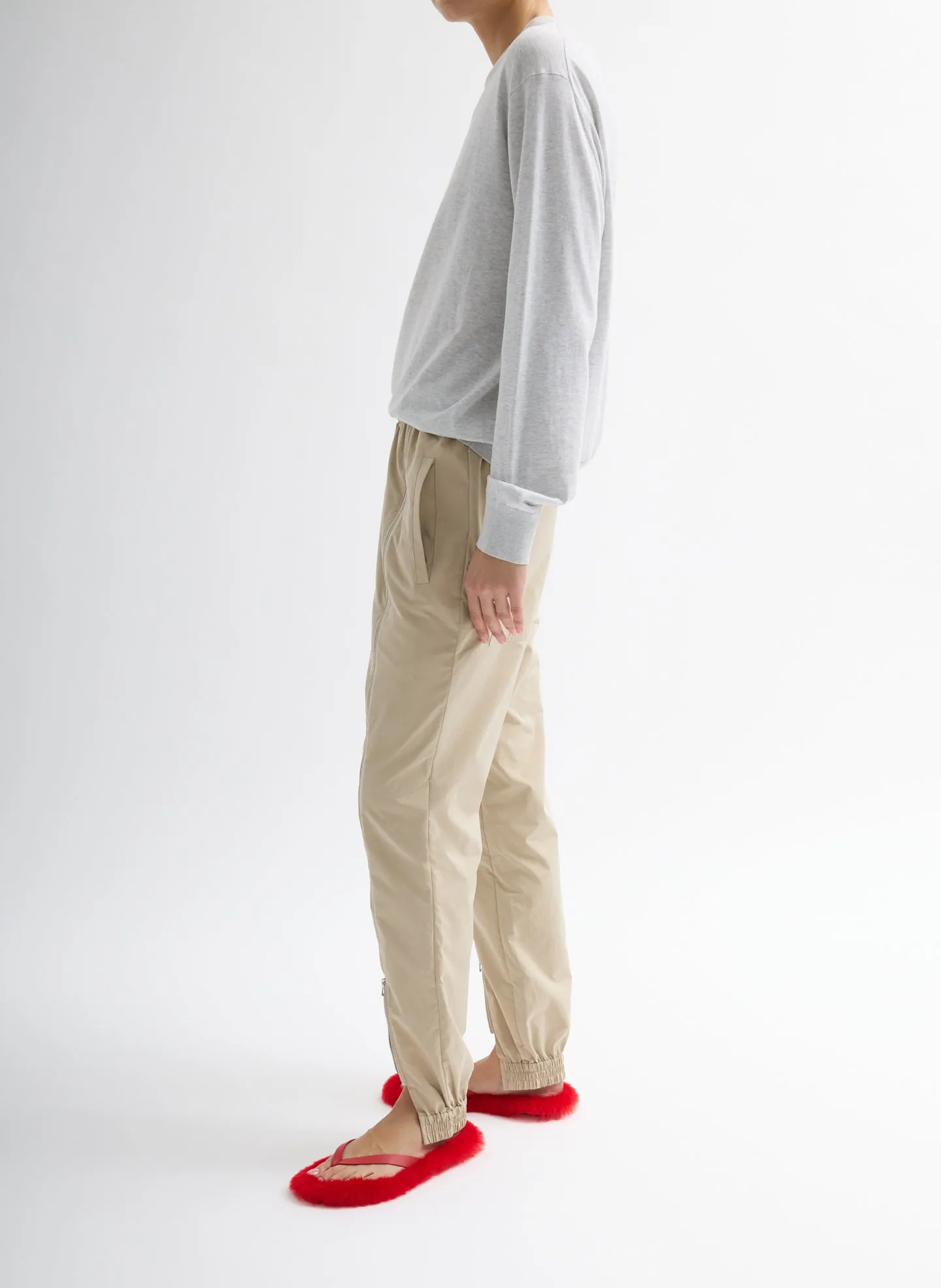 Nylon Zipper Jogger sold by Tibi product image thumbnail 5