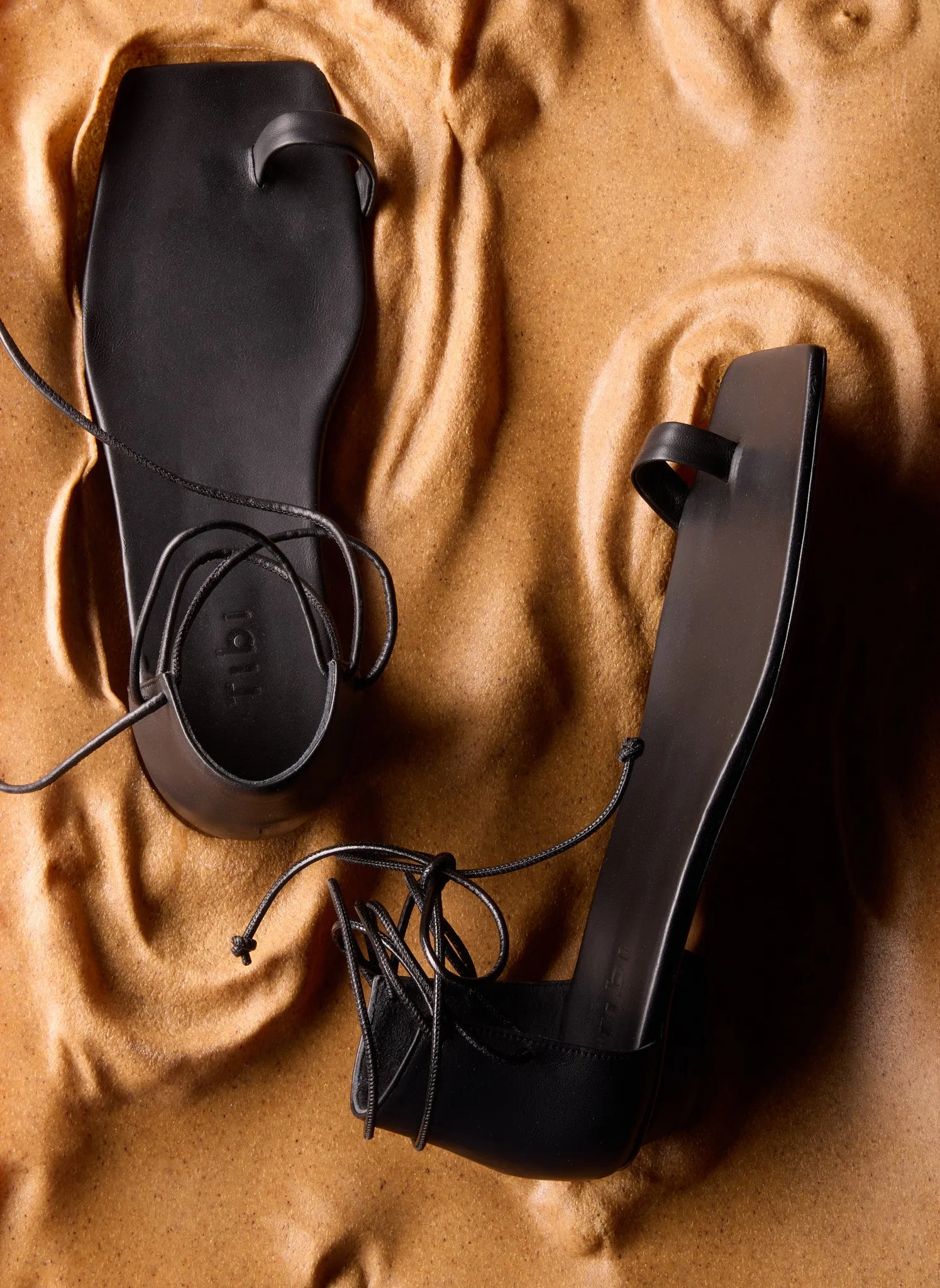 Ali Lace-Up Short Sandal sold by Tibi product image thumbnail 3