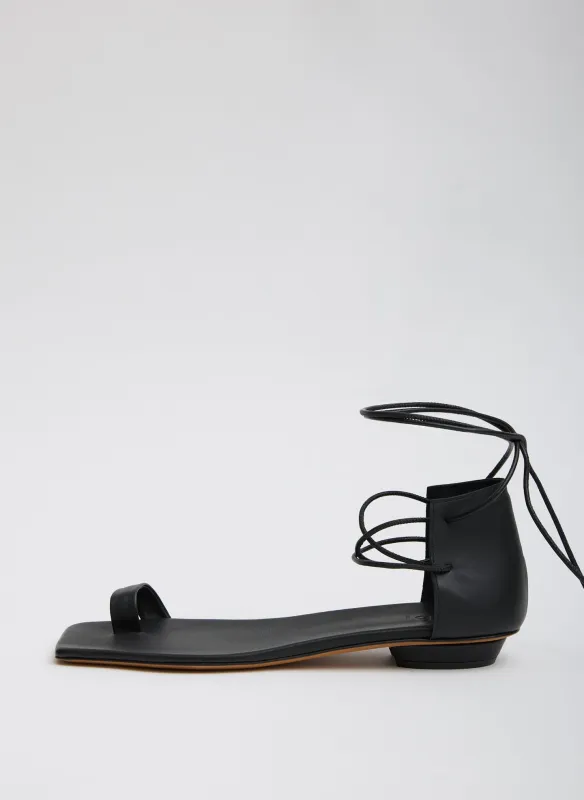 Ali Lace-Up Short Sandal sold by Tibi
