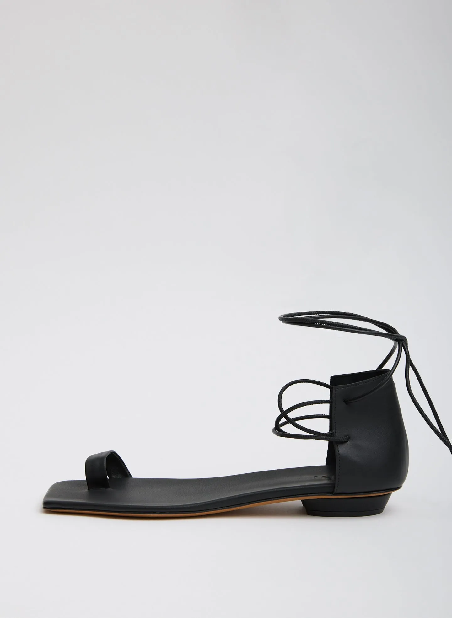 Ali Lace-Up Short Sandal sold by Tibi