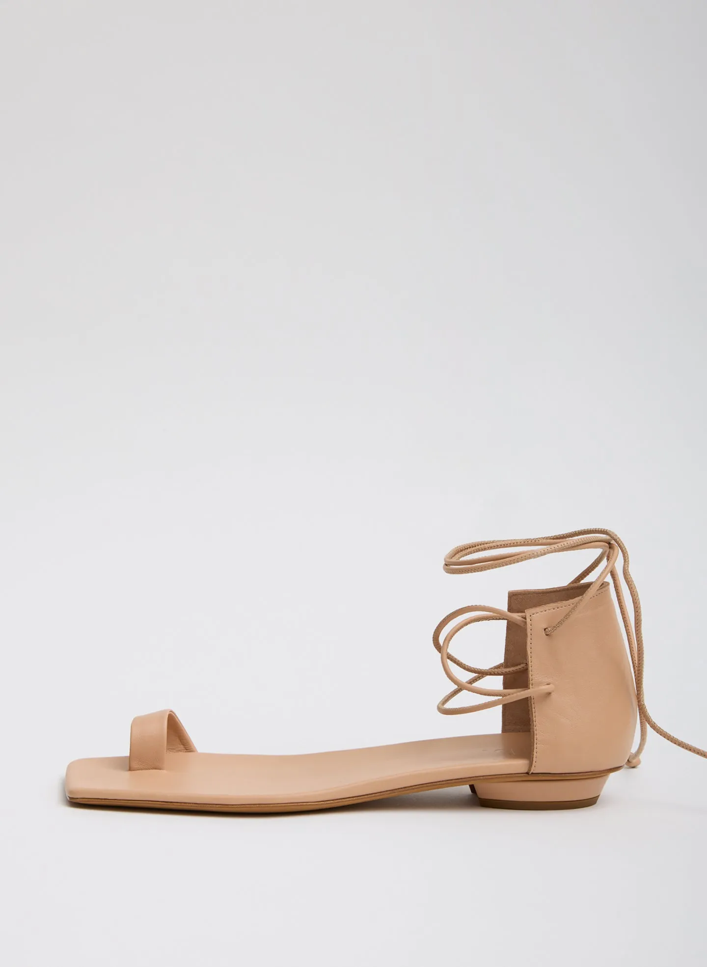 Ali Lace-Up Short Sandal sold by Tibi