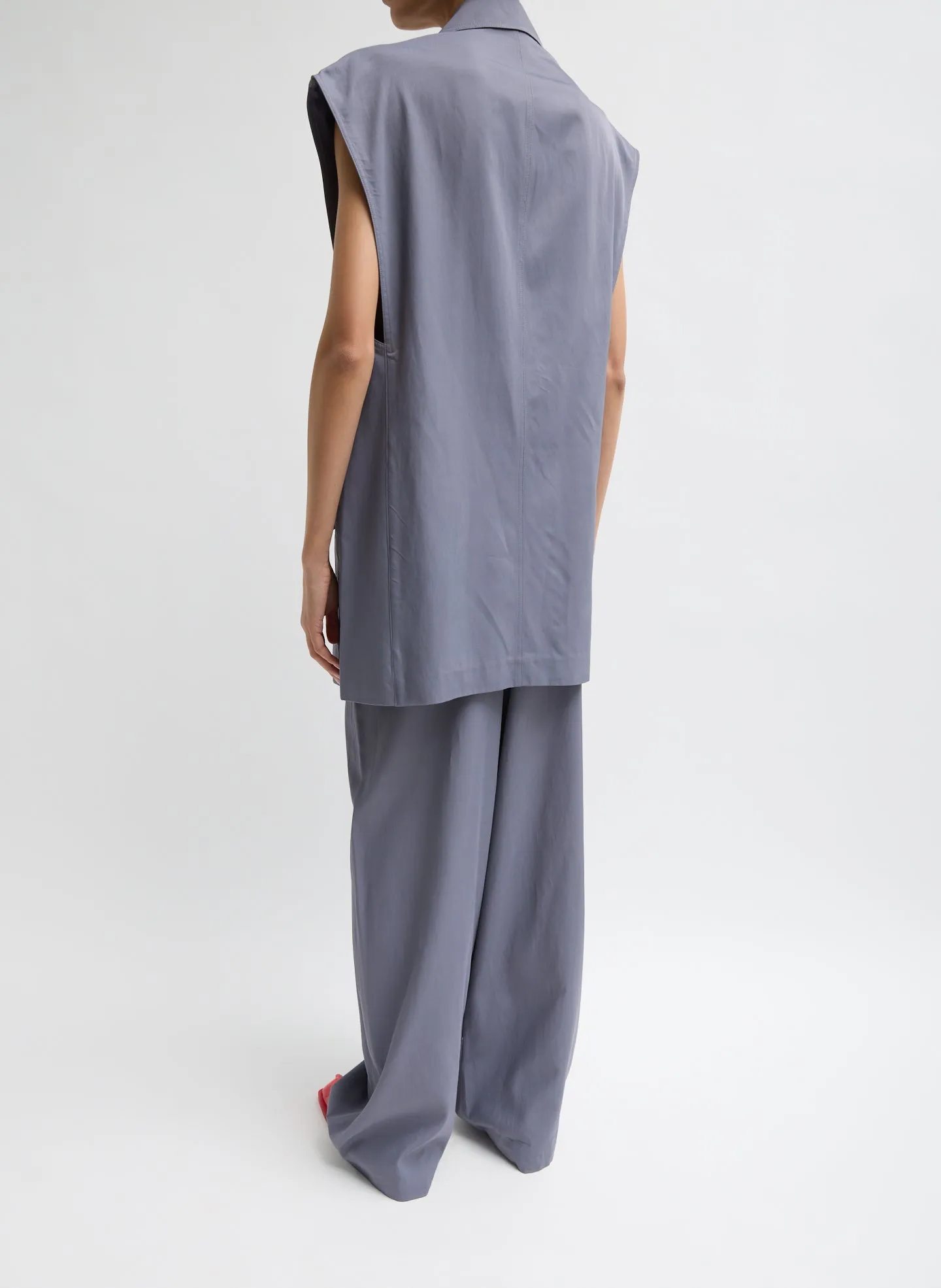 Drapey Suiting Oversized Double Breasted Vest sold by Tibi product image thumbnail 5