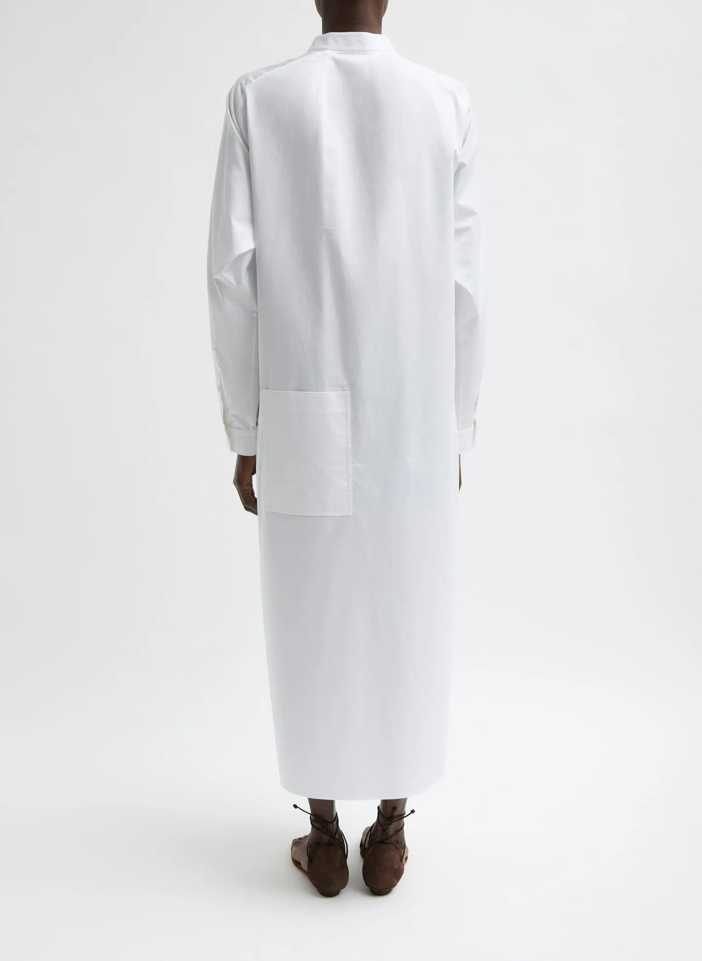 Eco Poplin Maxi Shirtdress sold by Tibi product image thumbnail 3