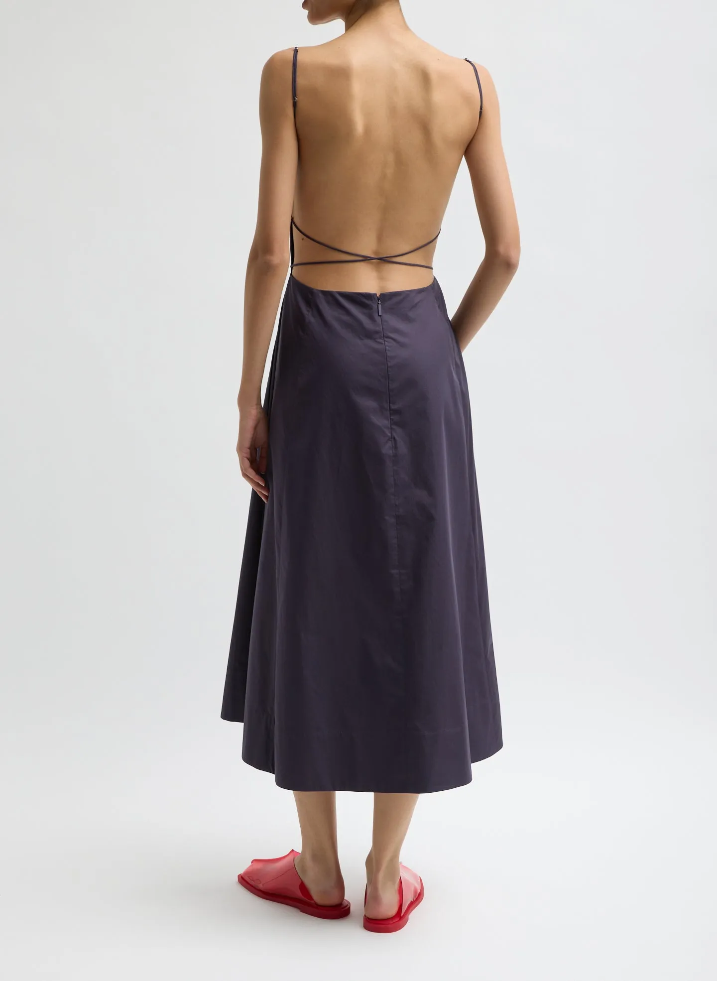 Eco Poplin Strappy Dress sold by Tibi product image thumbnail 4