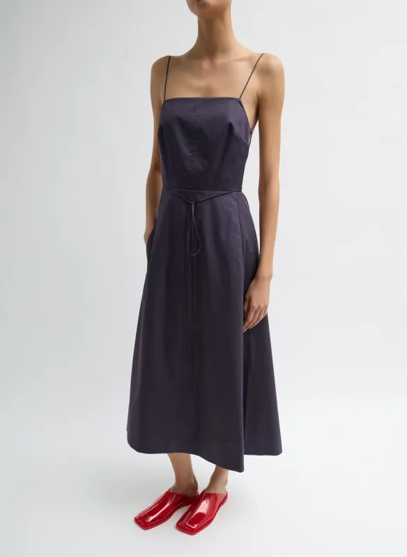 Eco Poplin Strappy Dress made by Tibi