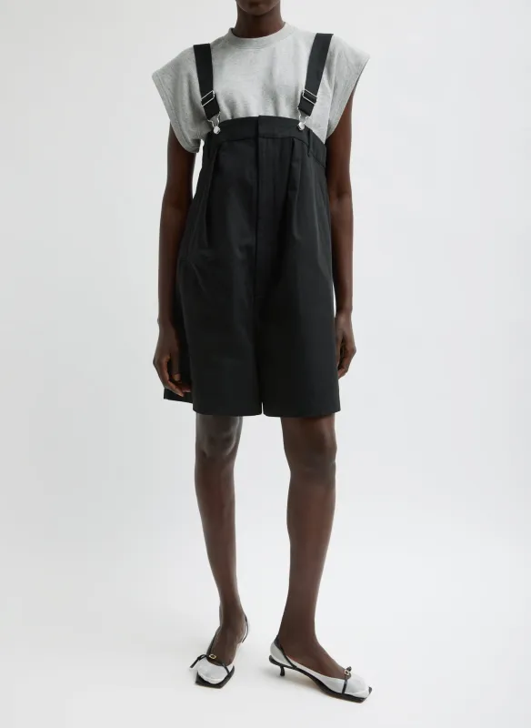 Bio Twill Overall Short made by Tibi