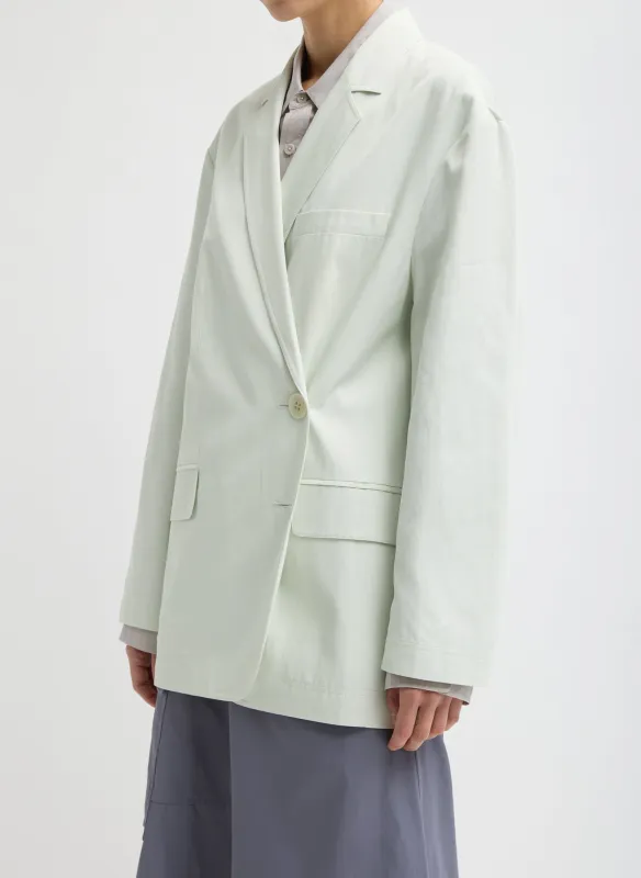 Drapey Suiting Liam Blazer sold by Tibi