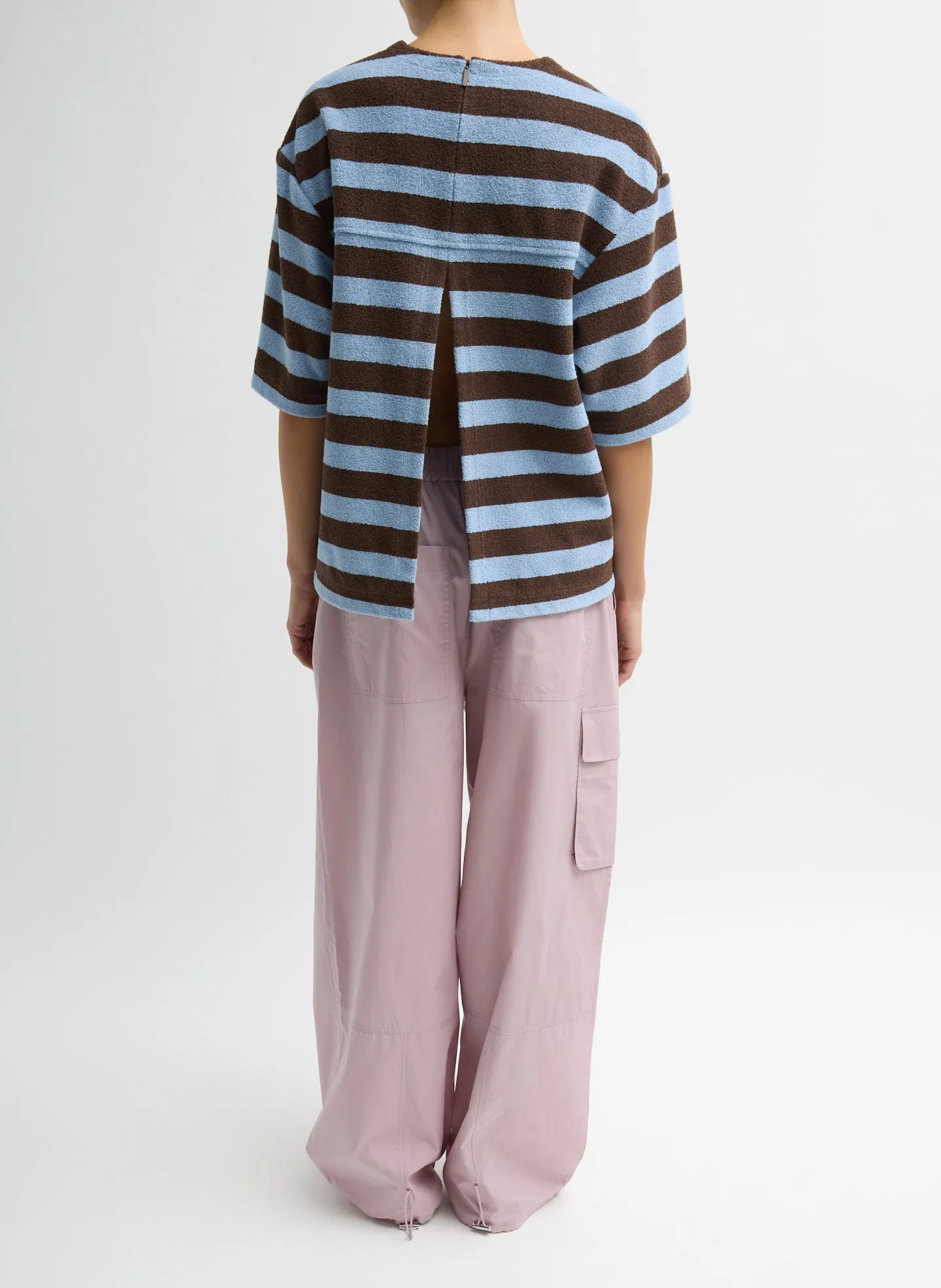 Bonded Dry Loop Terry Easy T-Shirt sold by Tibi product image thumbnail 5