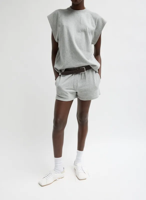 Light Weight Sweatshirting Short Shorts made by Tibi