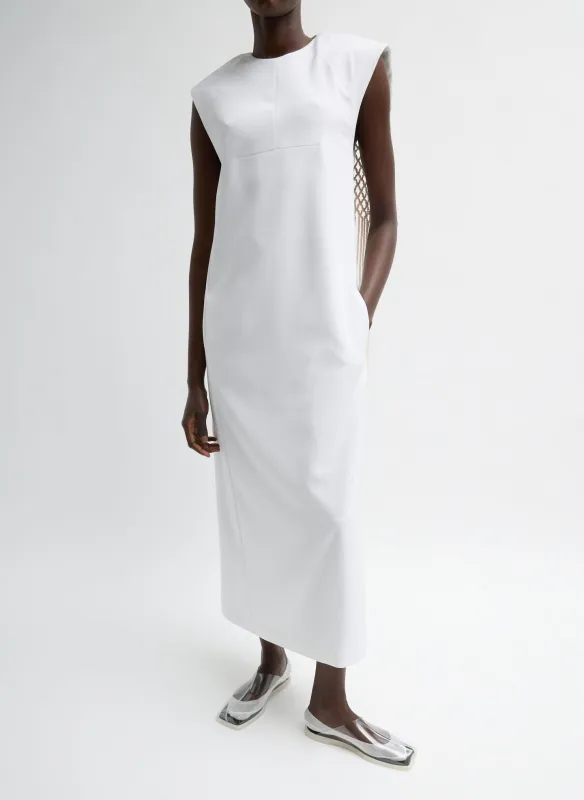 Stretch Silk Nylon Macrame Dress made by Tibi