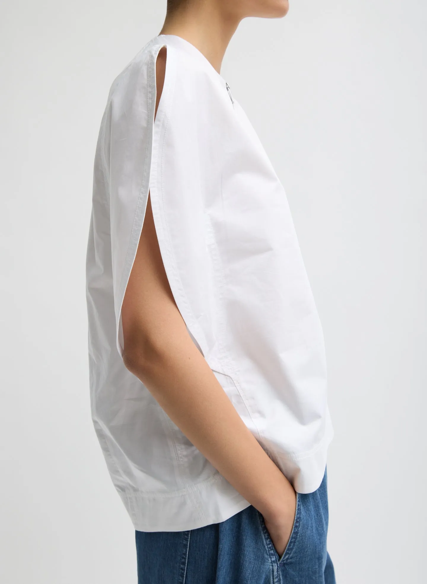 Eco Poplin Balloon Origami Top sold by Tibi product image thumbnail 4