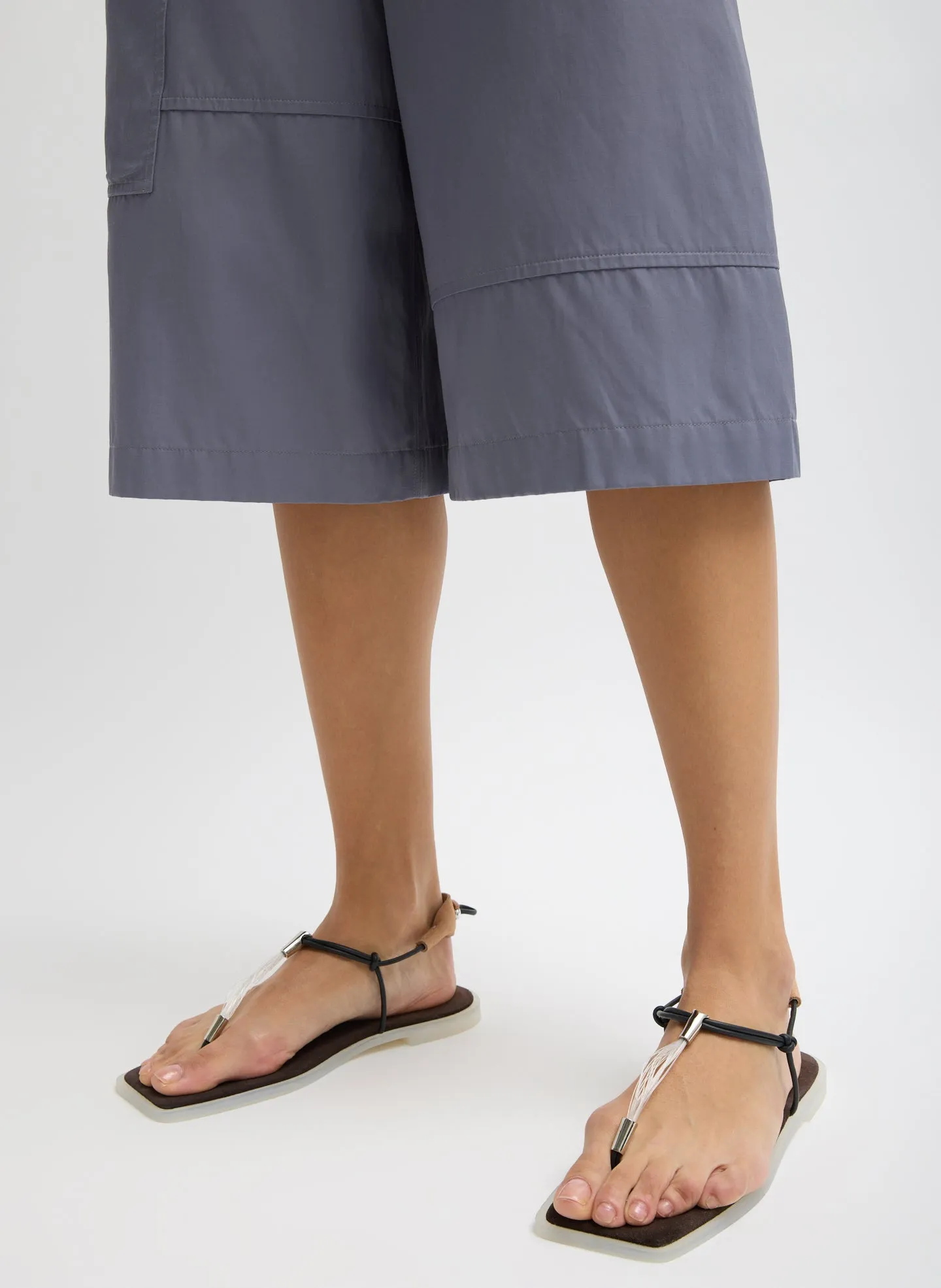 Drapey Suiting Cargo Short sold by Tibi product image thumbnail 5