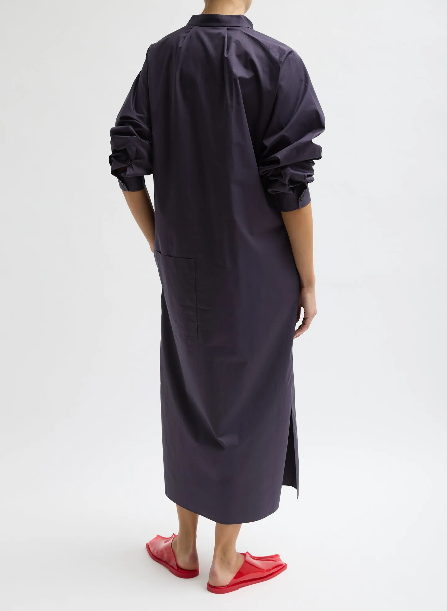 Eco Poplin Maxi Shirtdress sold by Tibi product image thumbnail 2