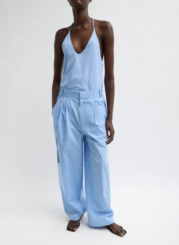 Vintage Cotton Wide Leg Pull On Cargo Pant sold by Tibi