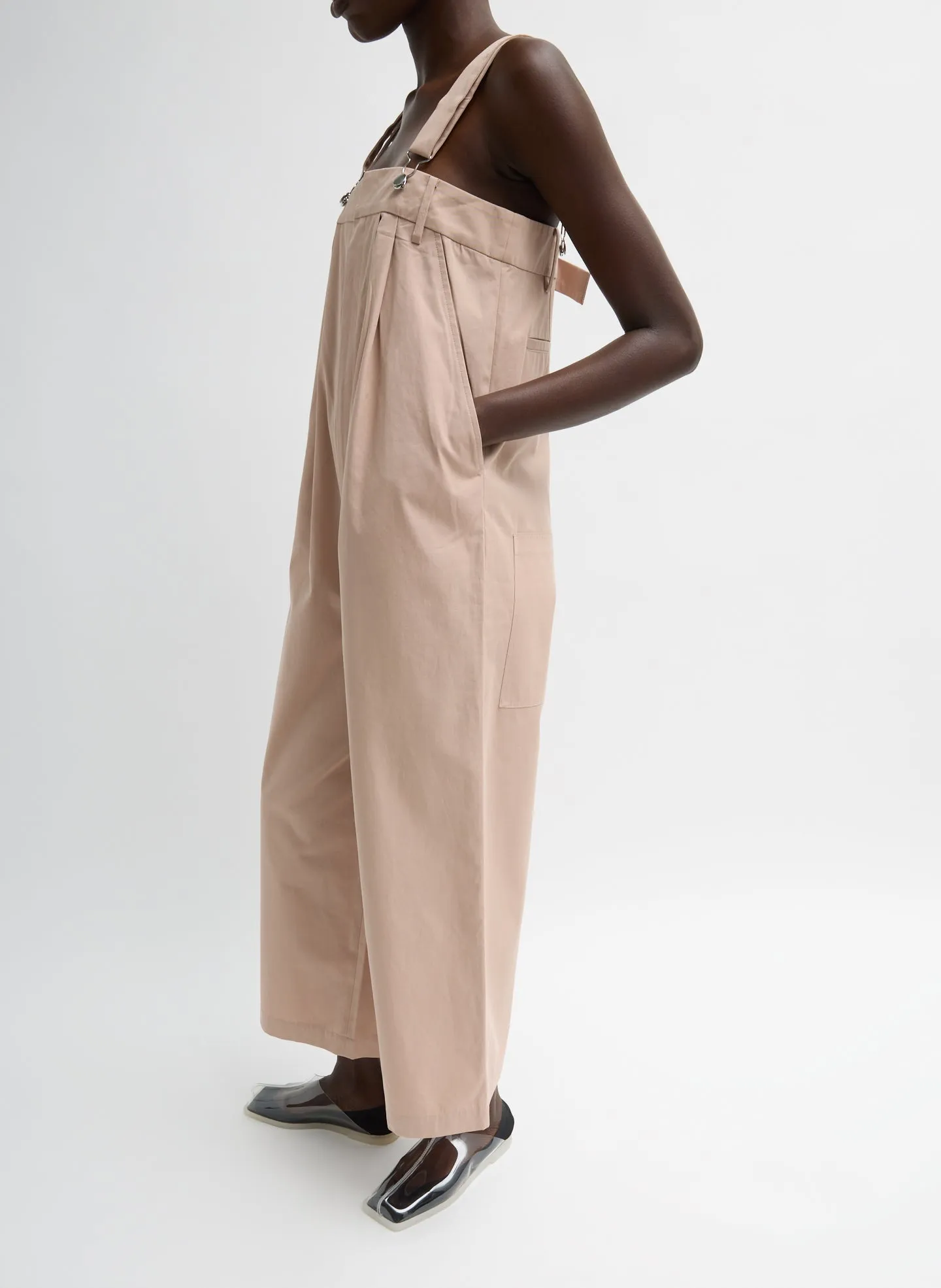 Bio Twill Overall Wide Leg Pant sold by Tibi product image thumbnail 4