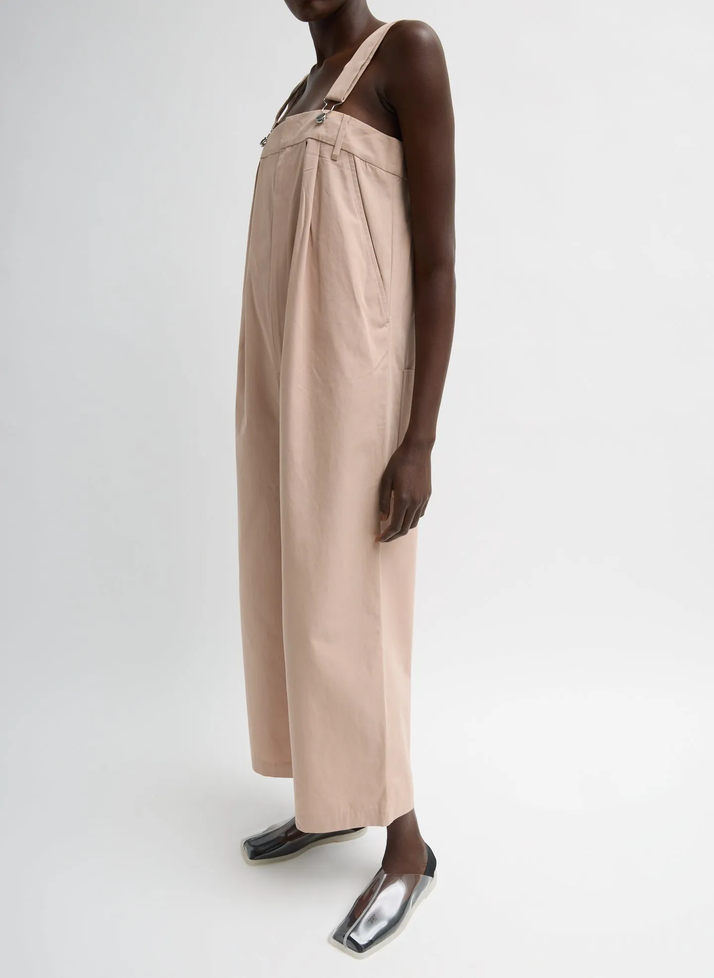 Bio Twill Overall Wide Leg Pant sold by Tibi product image thumbnail 3