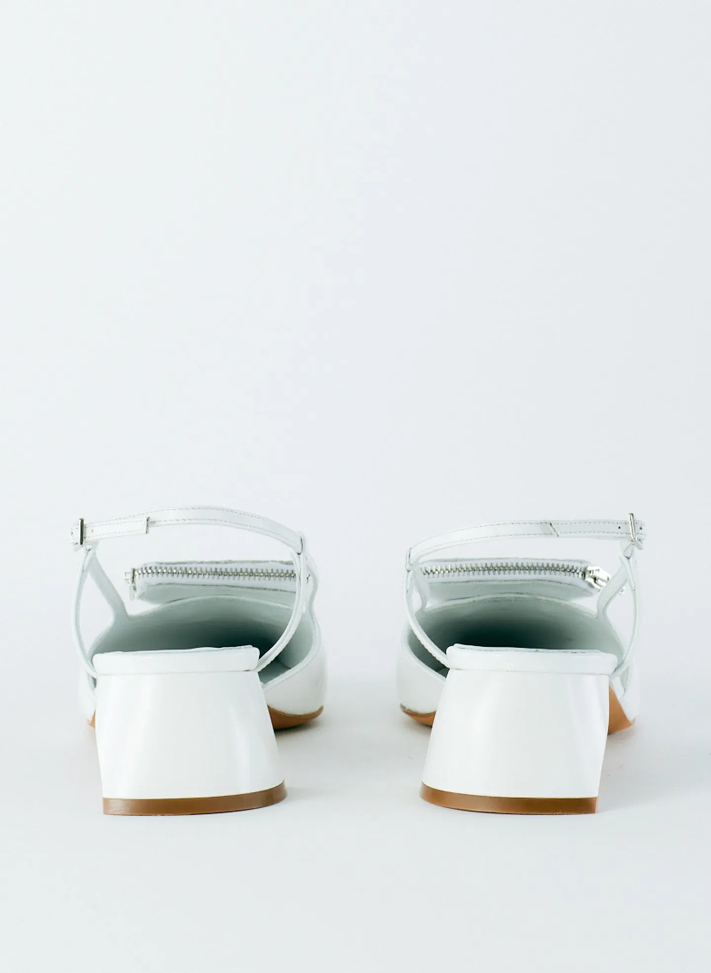 Croc Print Victor Slingback sold by Tibi product image thumbnail 5