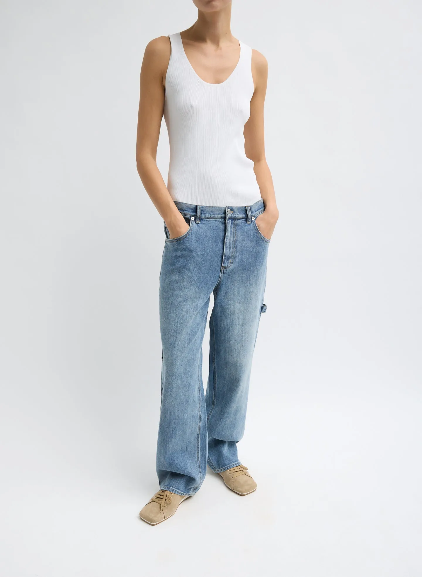 Giselle Tank Sweater sold by Tibi product image thumbnail 5