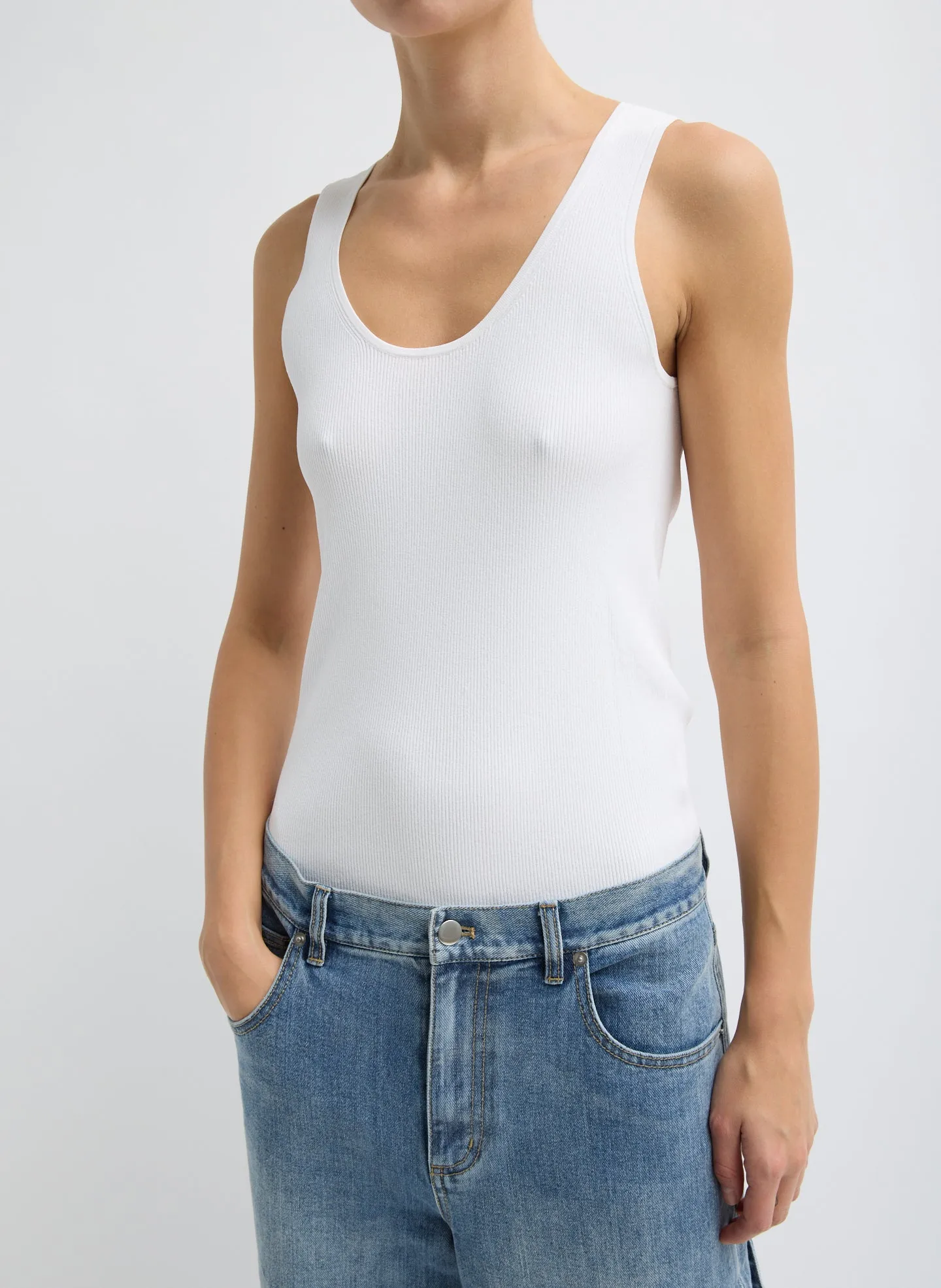 Giselle Tank Sweater sold by Tibi